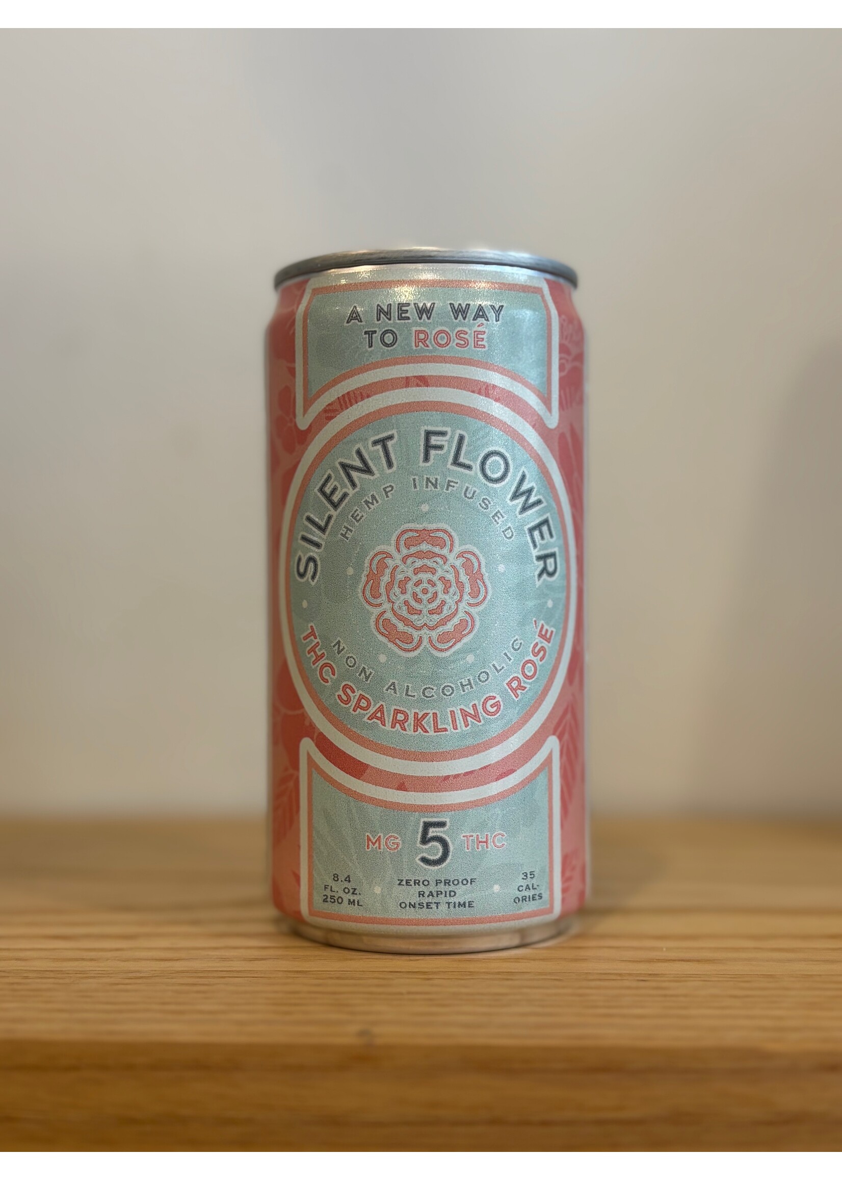 Silent Flower Silent Flower THC Sparkling Rose 5mg