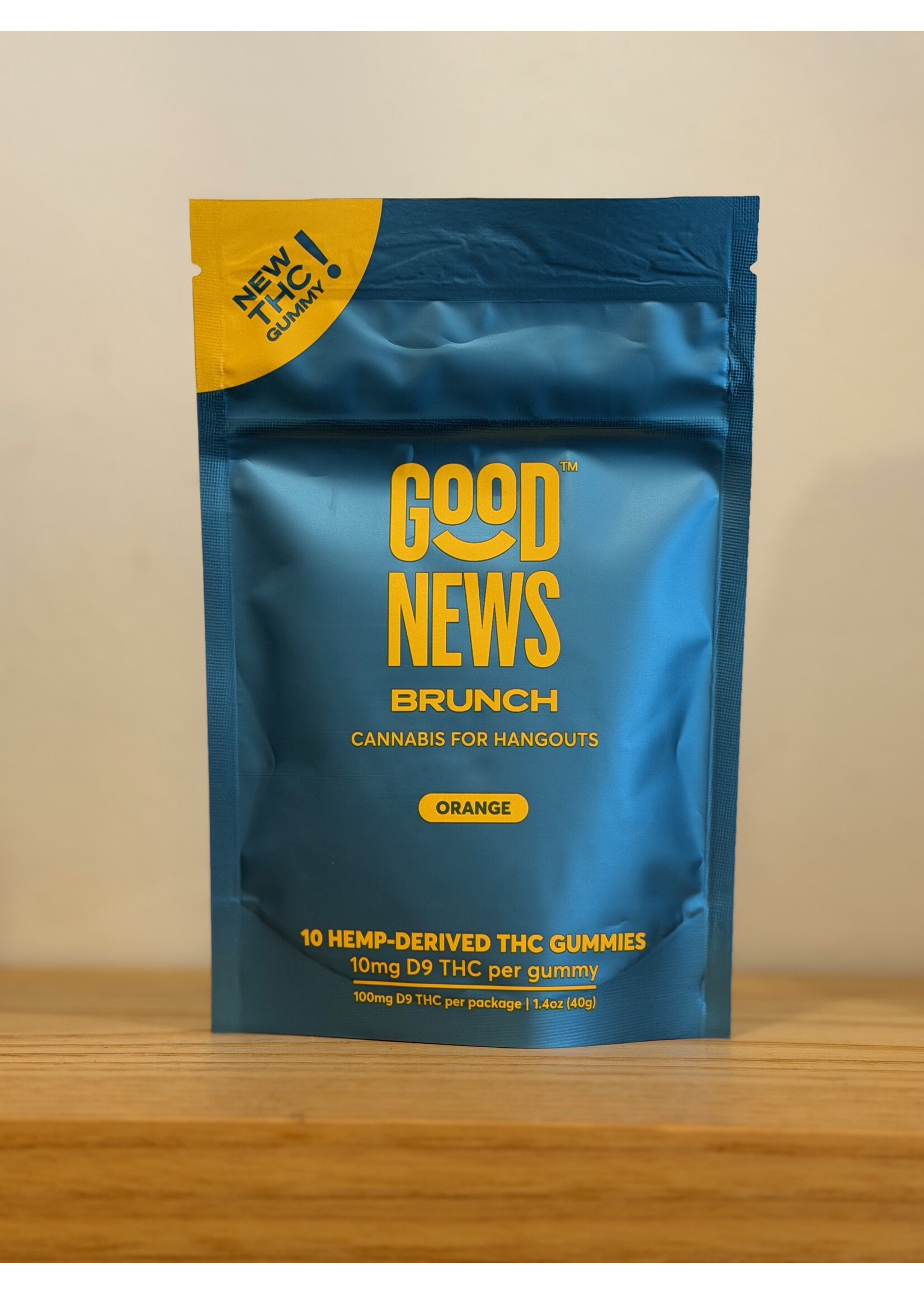 Good News Good News Brunch Gummies-Orange Flavor 10 MG