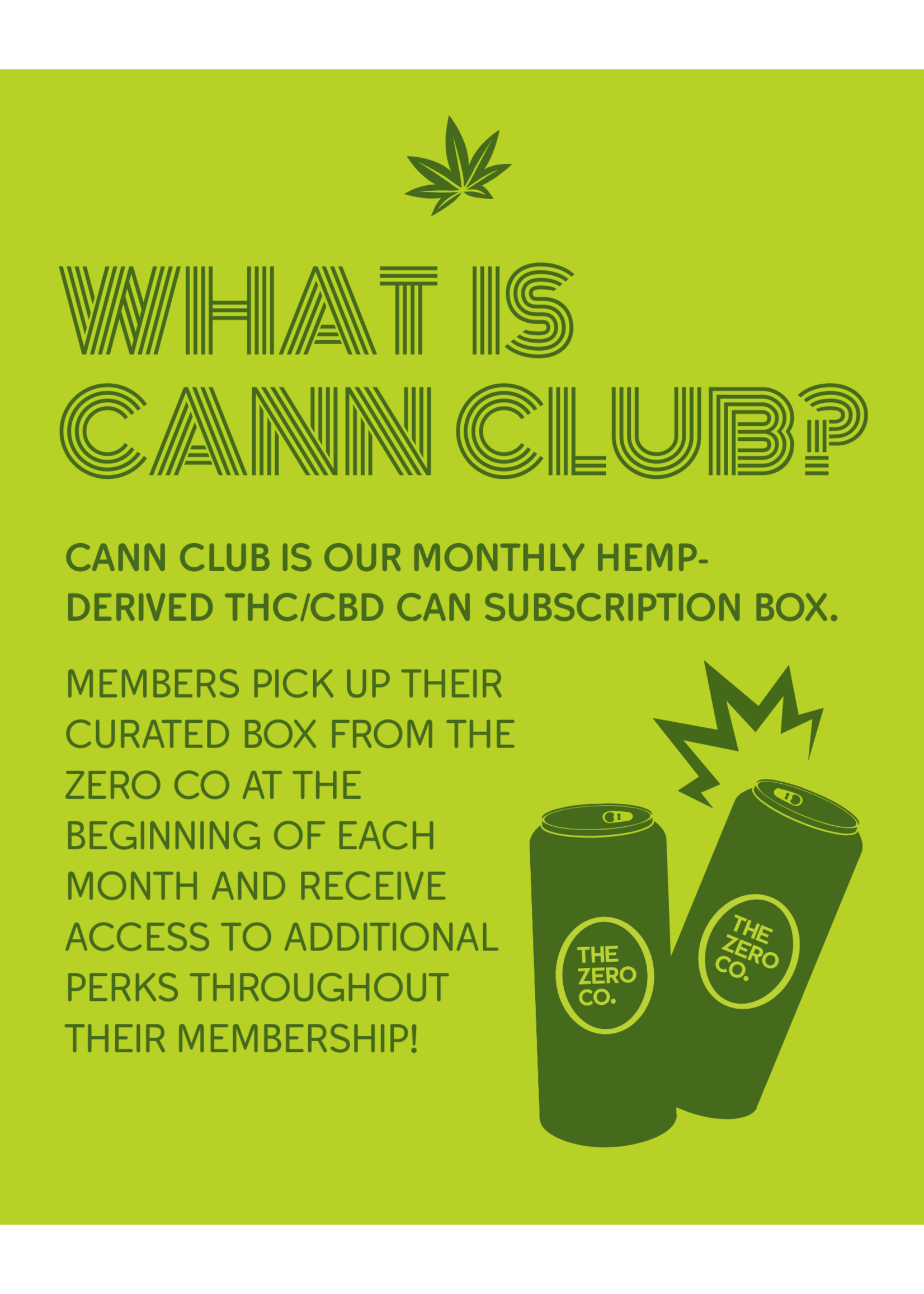 Cann Club Subscription