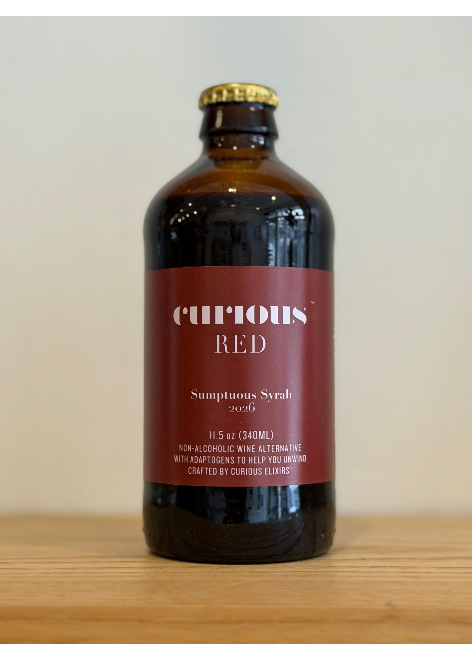 Curious Elixir Curious Red N/A Red Wine Alternative 12 oz