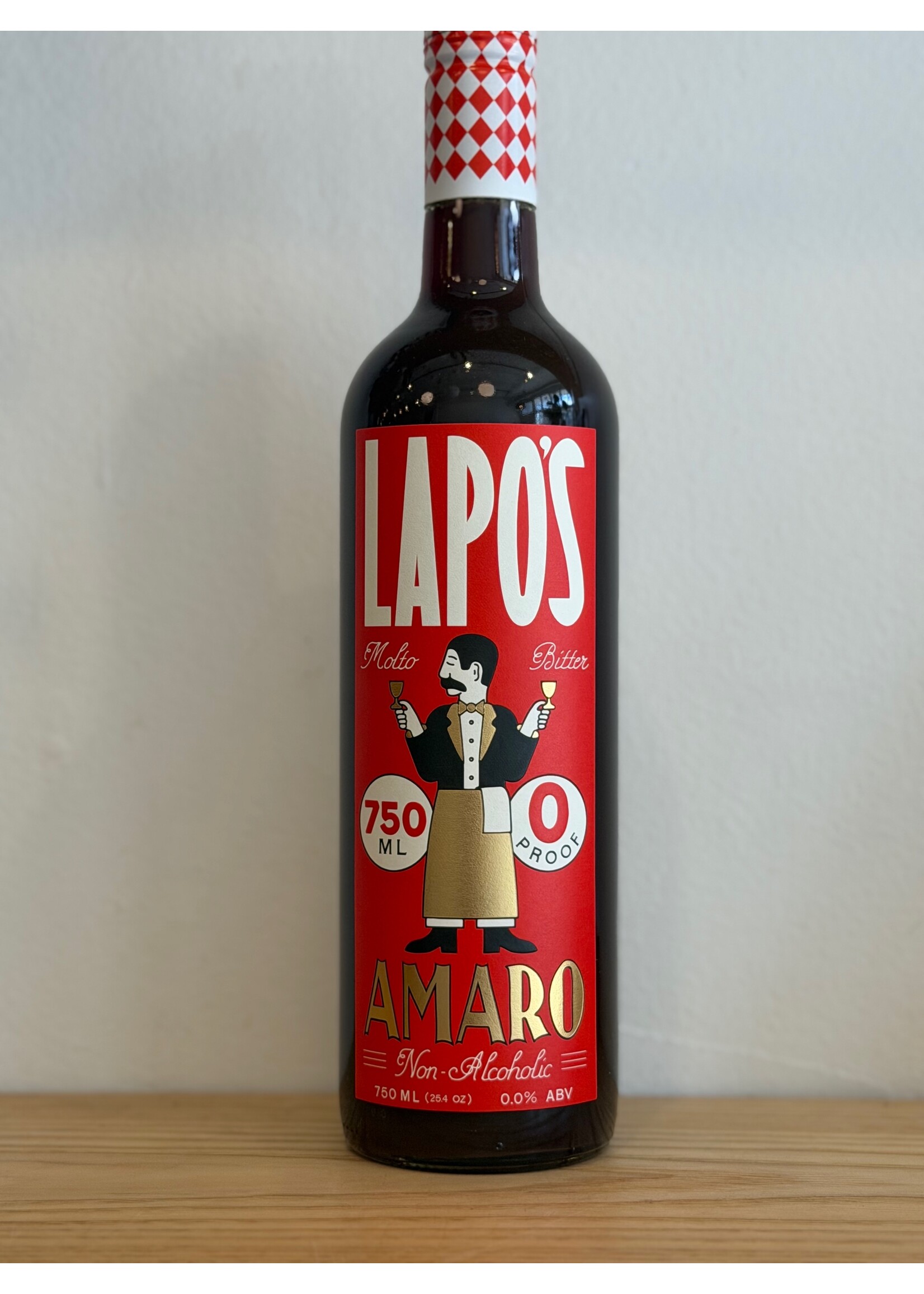 Lapos Lapo's Amaro Non Alcoholic 750 mL