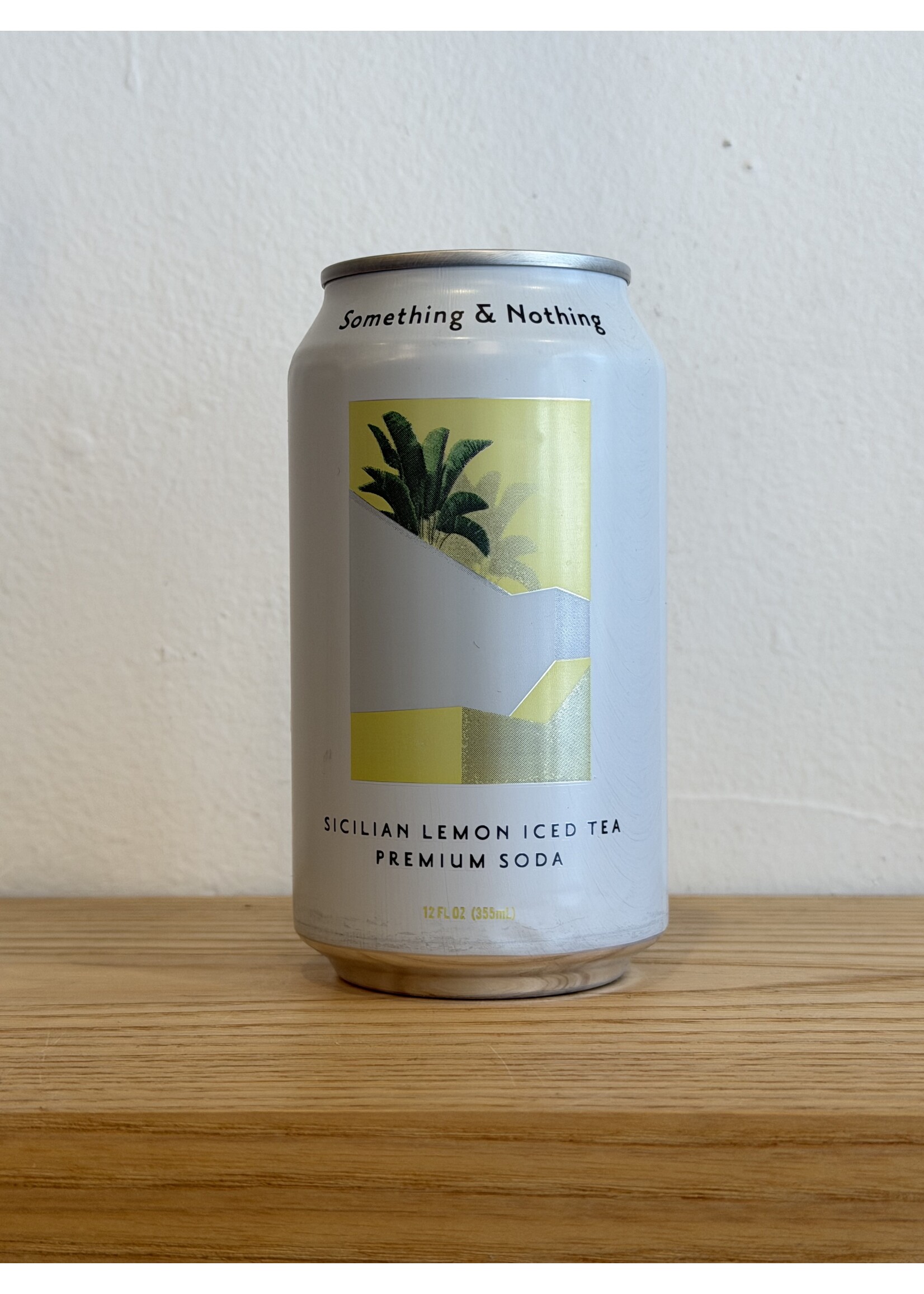 Something & Nothing Something & Nothing Sicilian Lemon Iced Tea Premium Soda