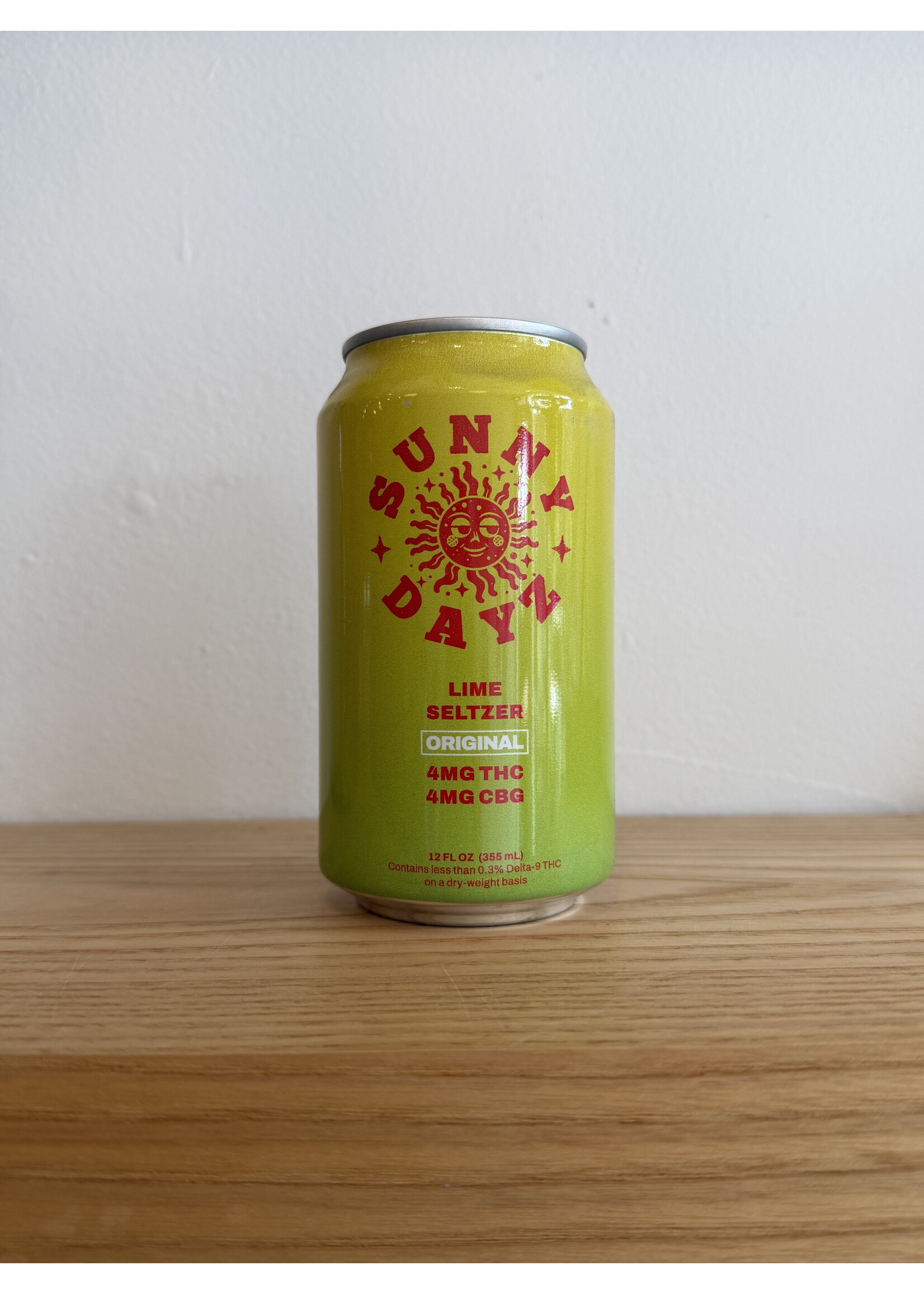 Sunny Dayz Sunny Dayz Lime Seltzer 4mg THC