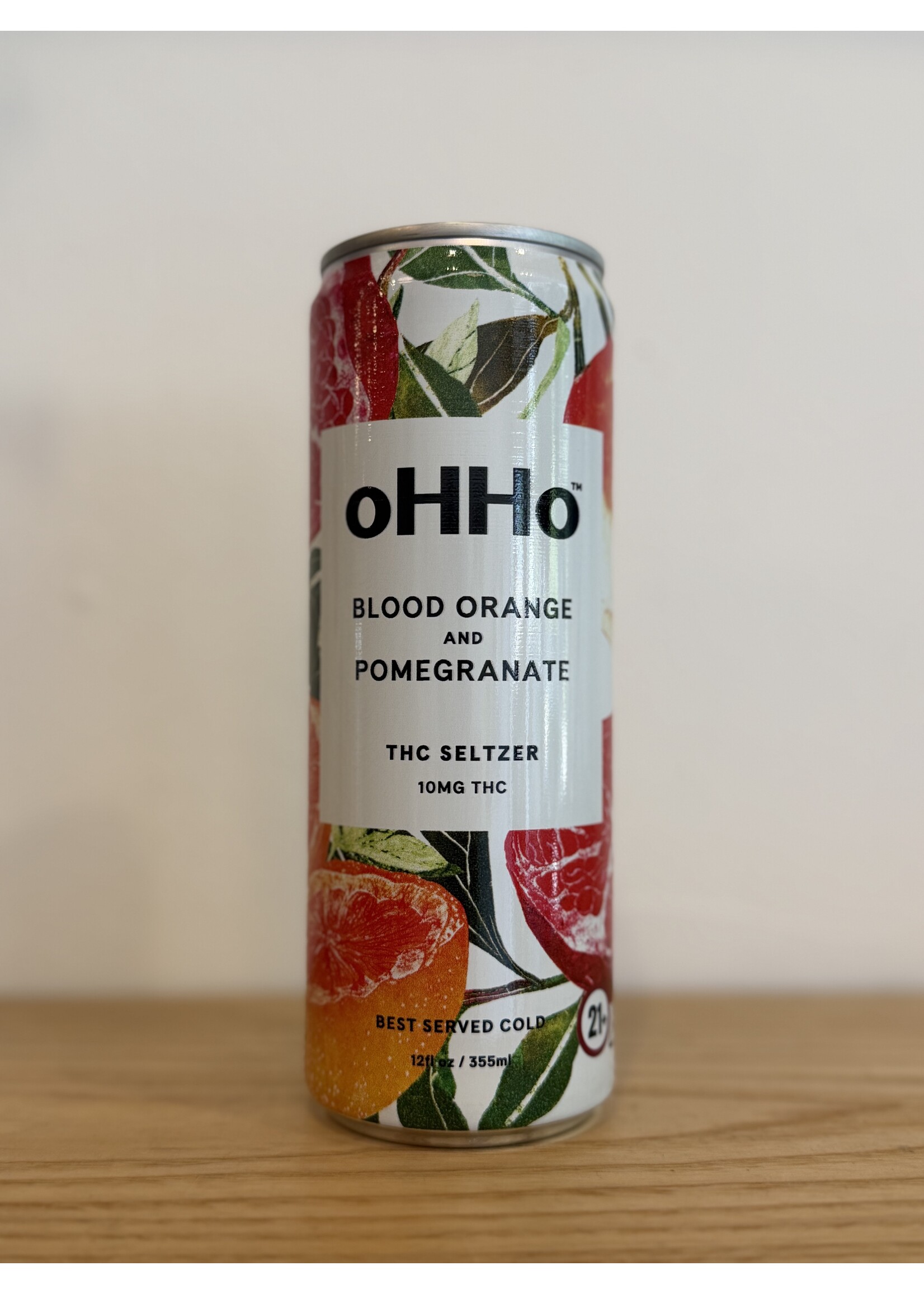 oHHo oHHo THC Seltzer Blood Orange Pomegranate 10mg