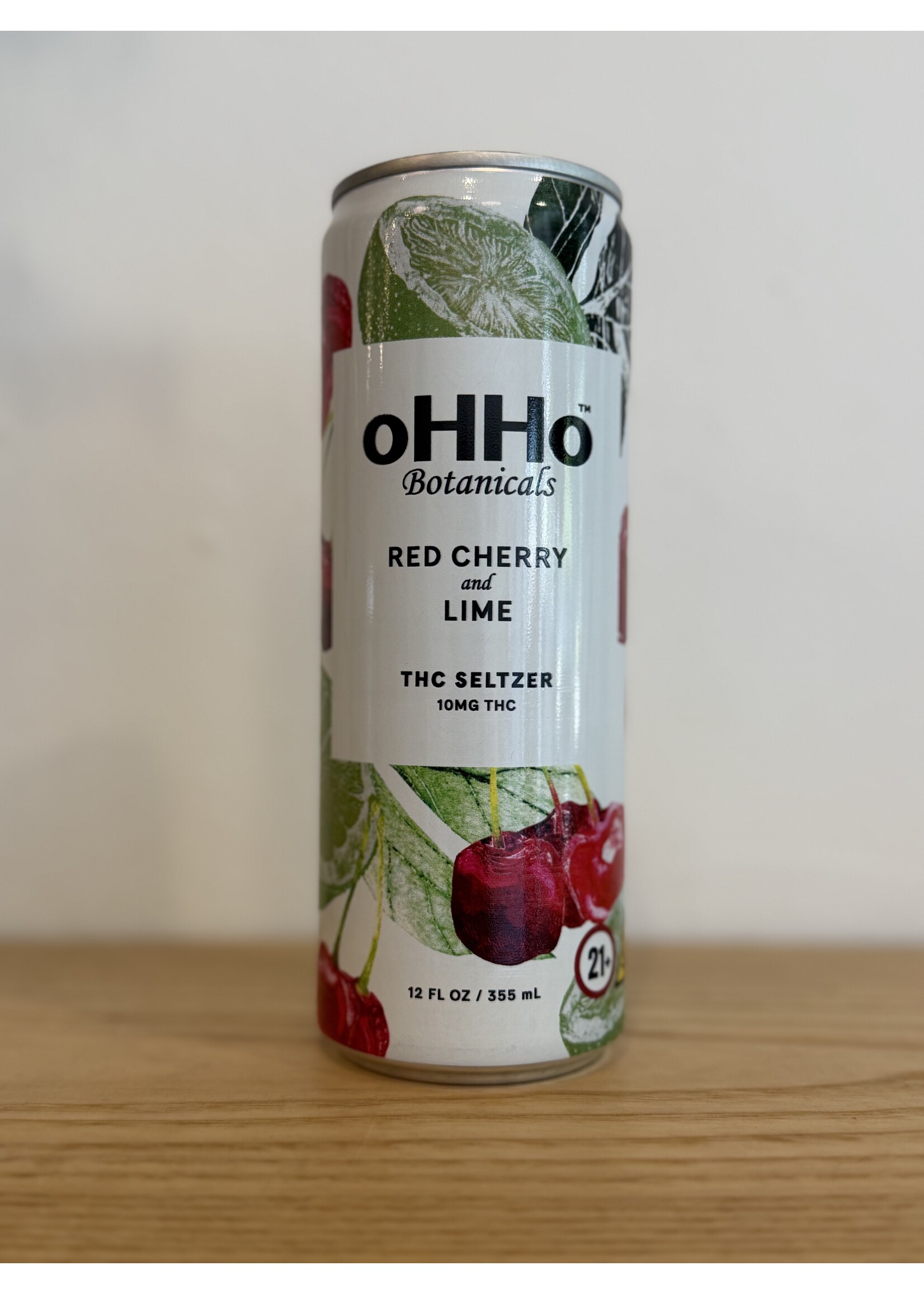 oHHo oHHo THC Seltzer Red Cherry Lime 10mg