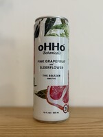 oHHo oHHo THC Seltzer Pink Grapefruit Elderflower 10mg