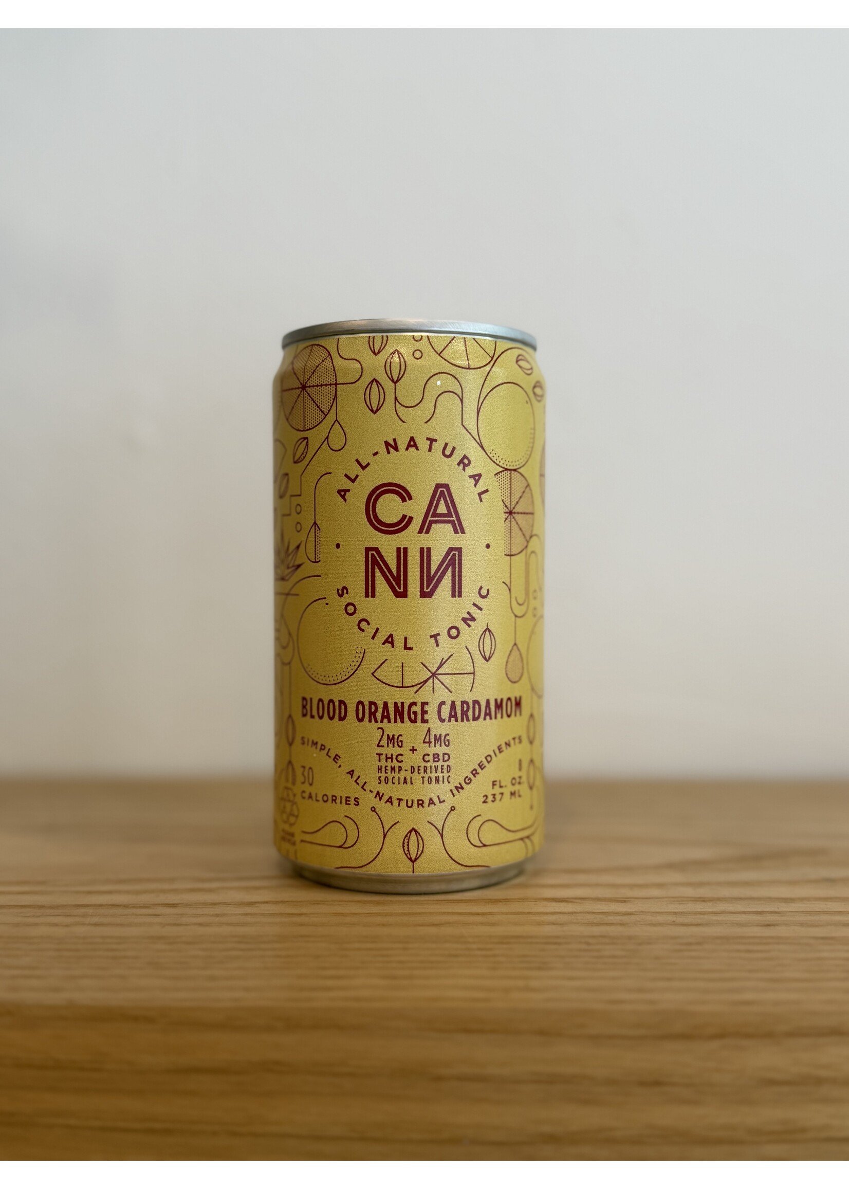 CANN CANN 2 MG Blood Orange Cardamom 8oz