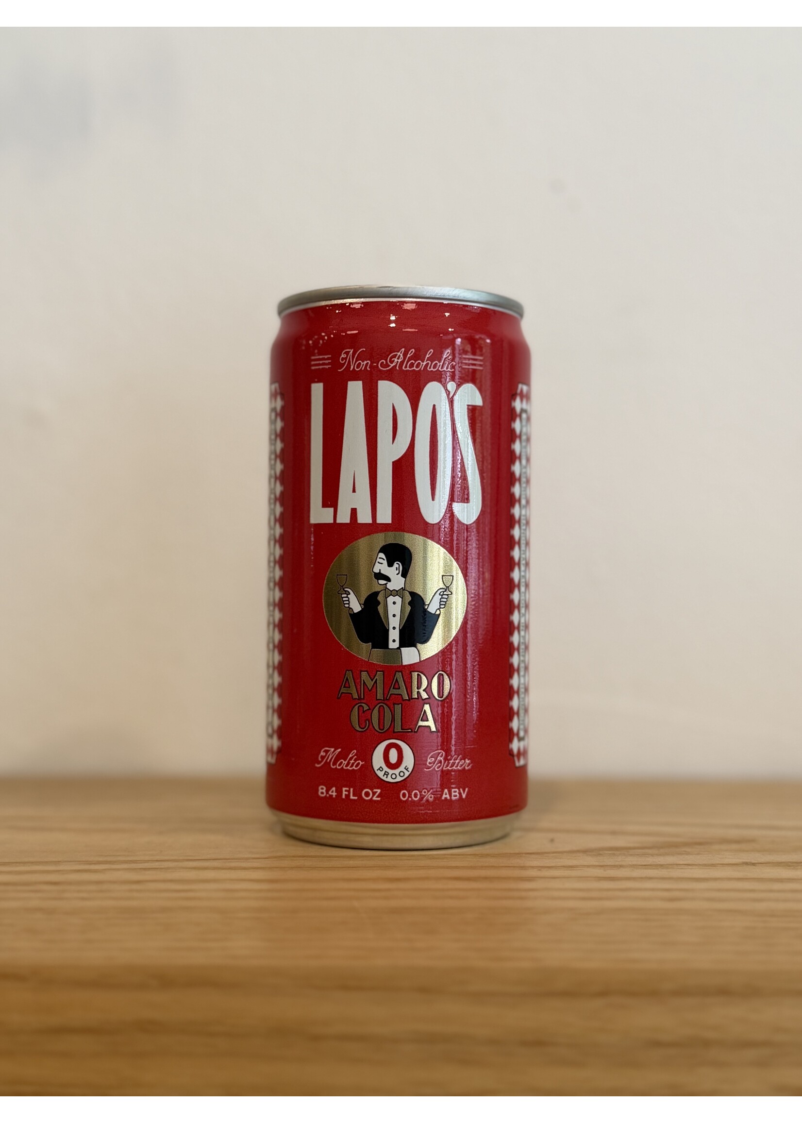 Lapos Lapo's Amaro Cola Non Alcoholic Single Can
