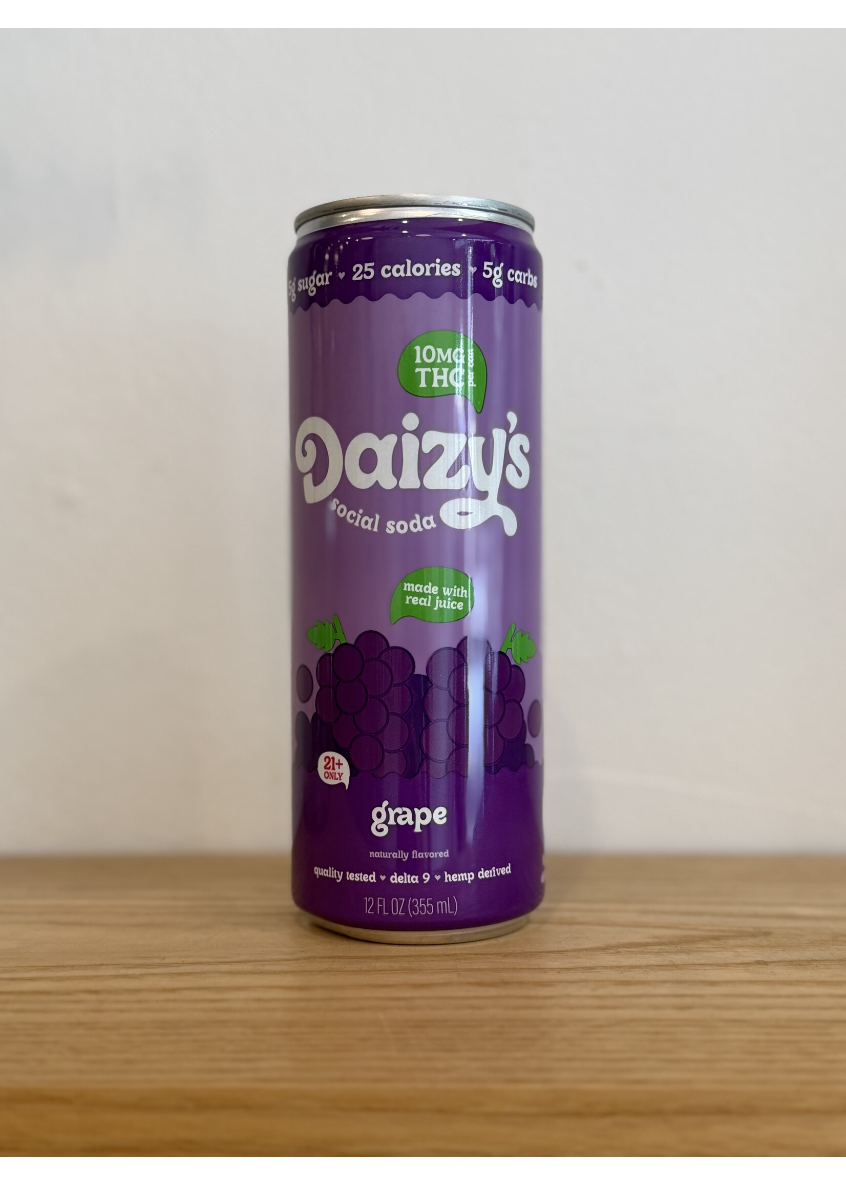 Daizy's Daizy's Grape Social Soda 10mg THC