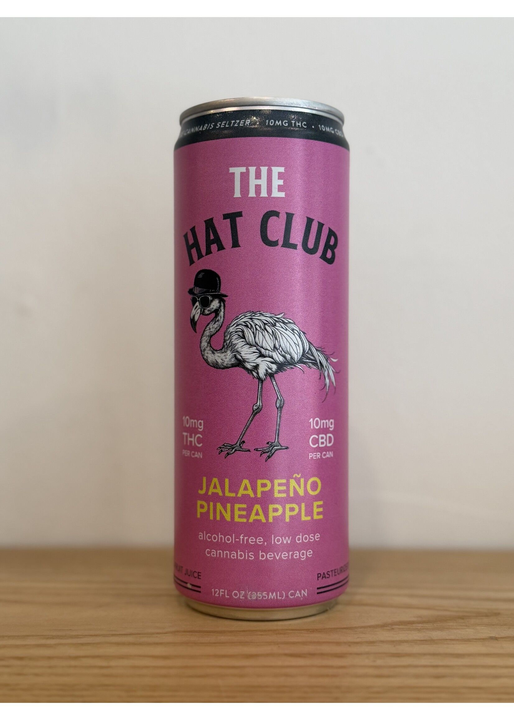 The Hat Club The Hat Club Pineapple Jalapeño 10 MG THC Seltzer