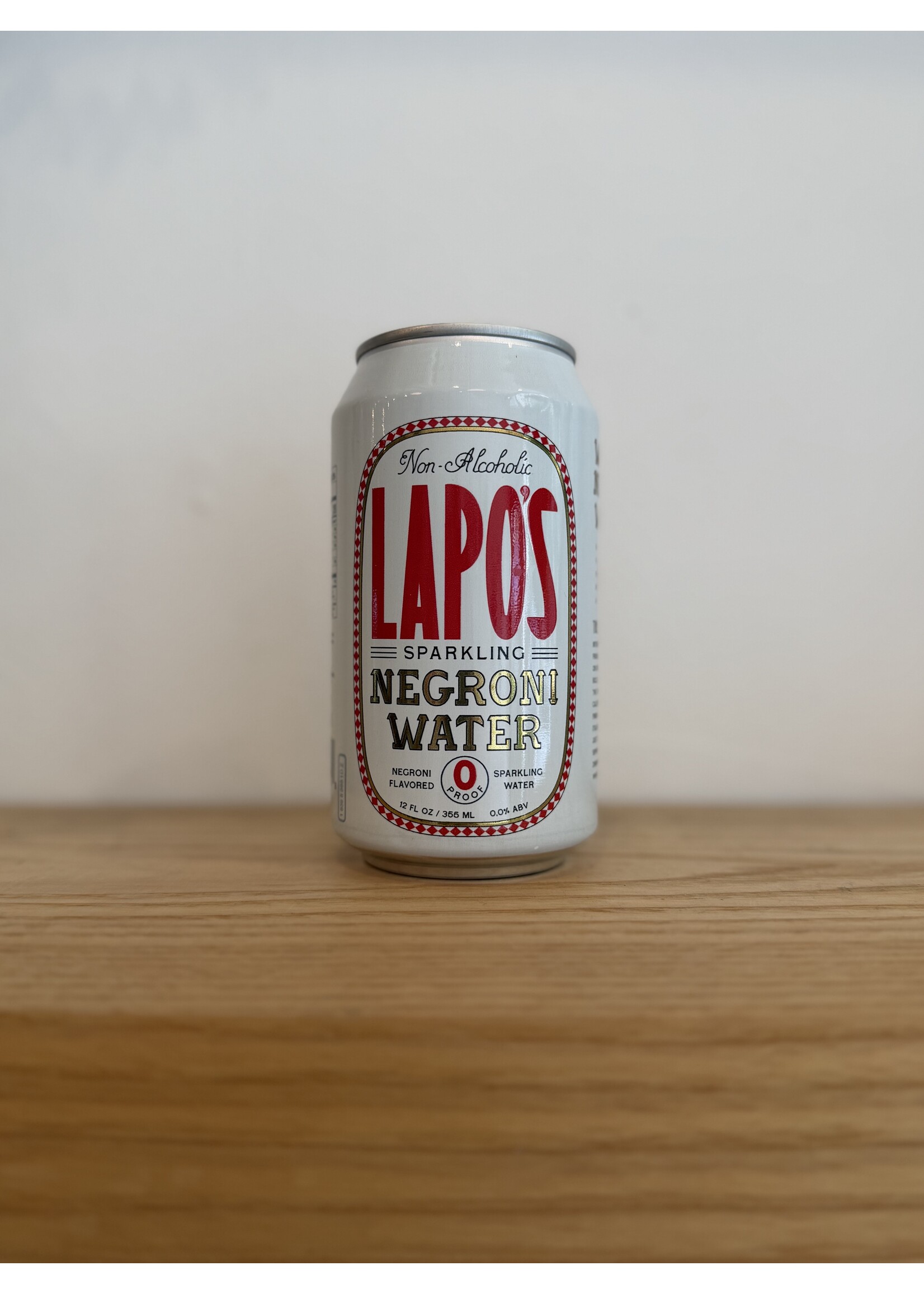 Lapos Lapo's Negroni Water Non Alcoholic Single Can