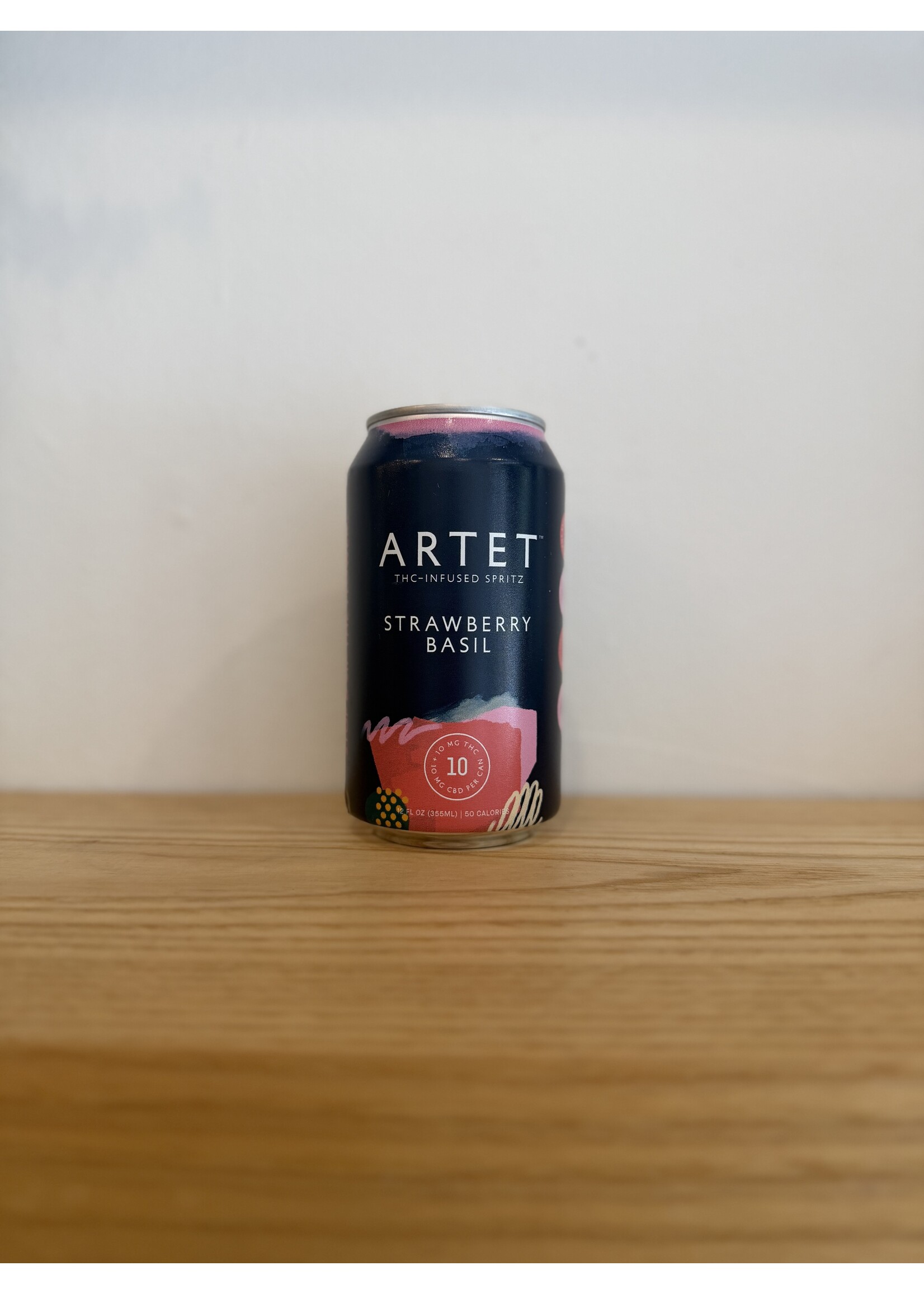 Artet Artet Strawberry Basil Spritz 10mg THC Can