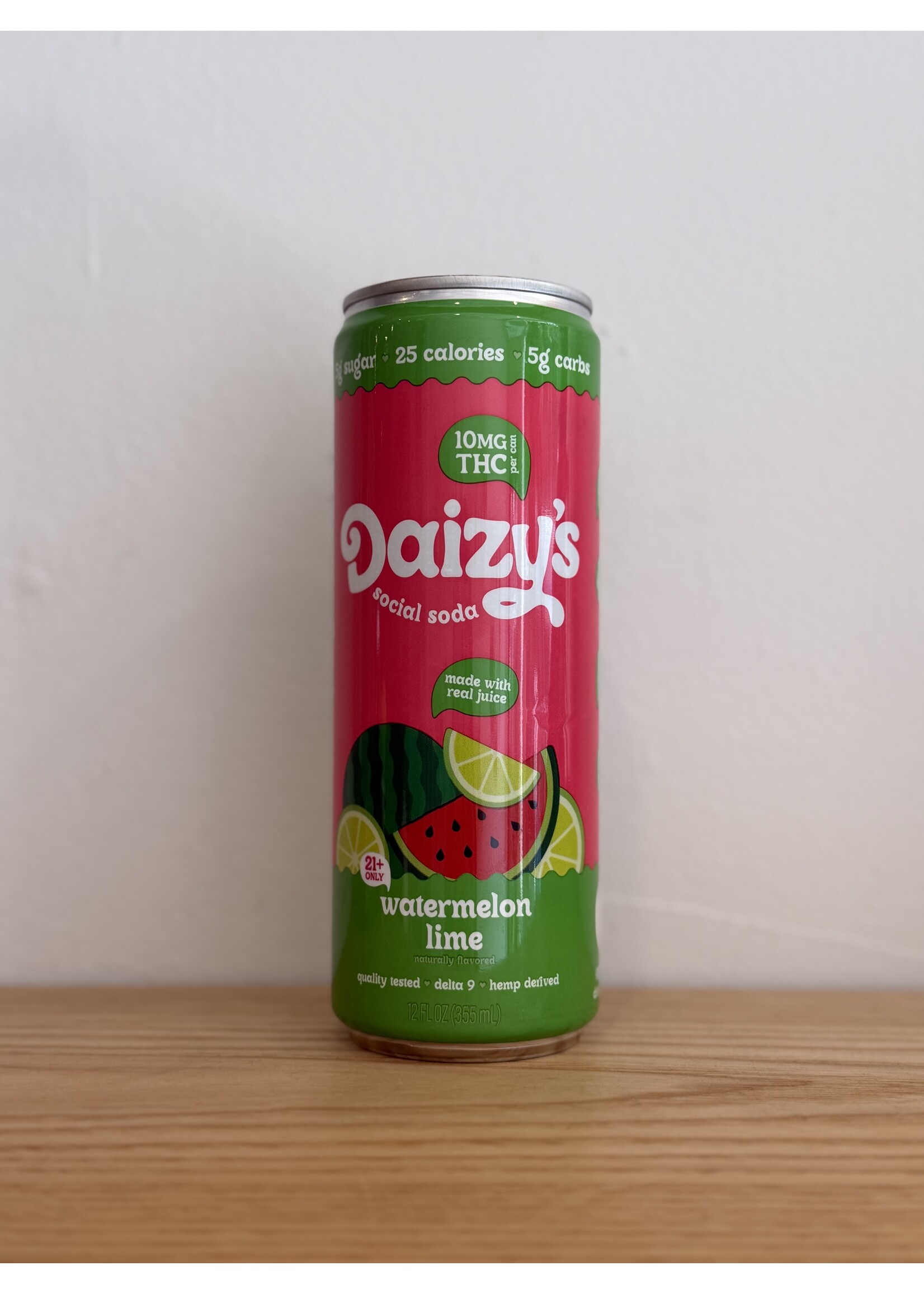 Daizy's Daizy's Watermelon Lime Social Soda 10mg THC