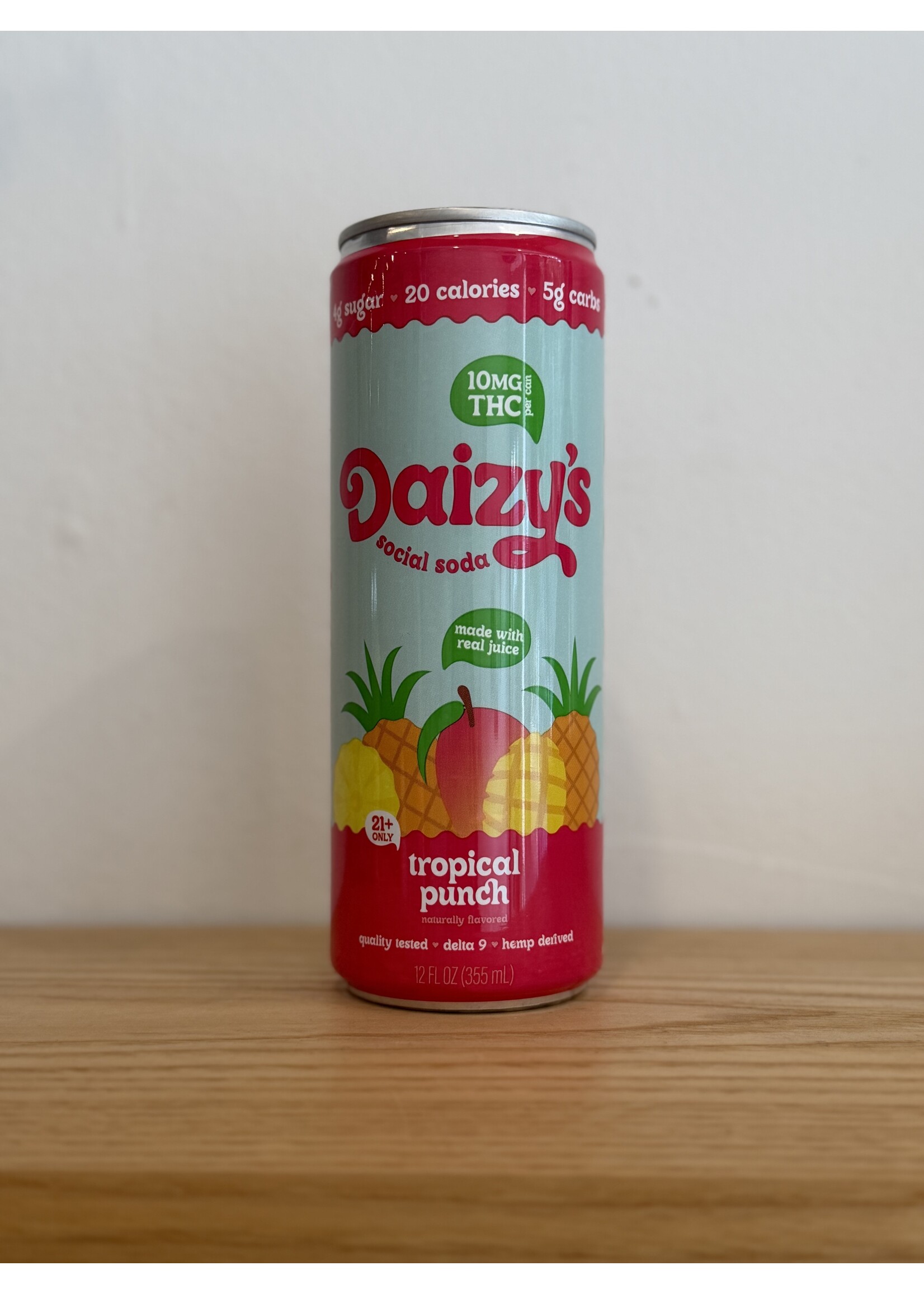 Daizy's Daizy's Tropical Punch Social Soda 10mg THC