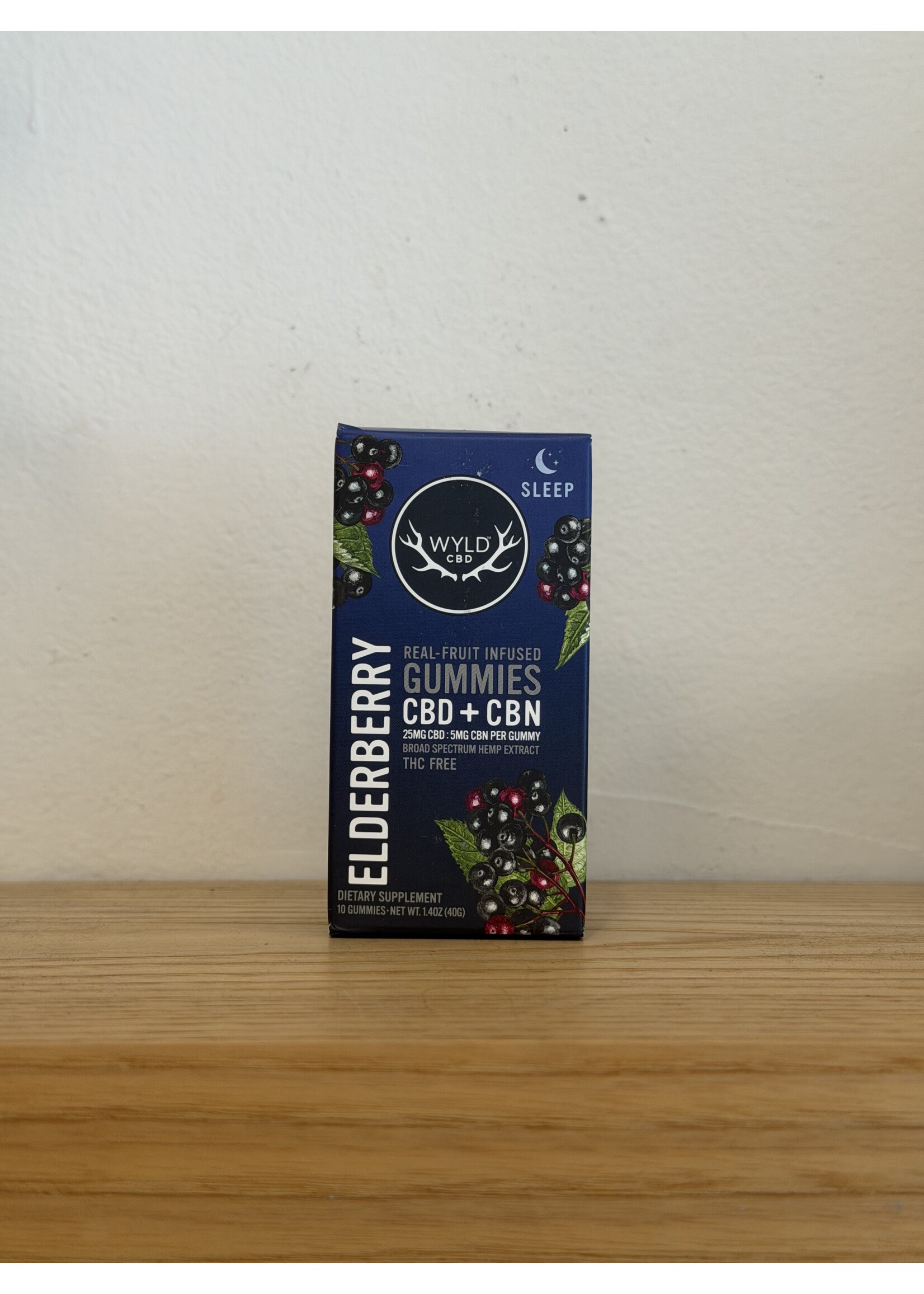 Wyld WYLD CBD + CBN Elderberry Gummies