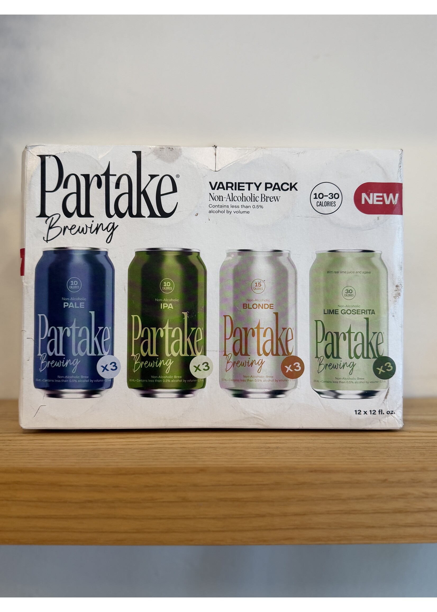 Partake Brewing Partake Variety Pack N/A Beer 12 oz.