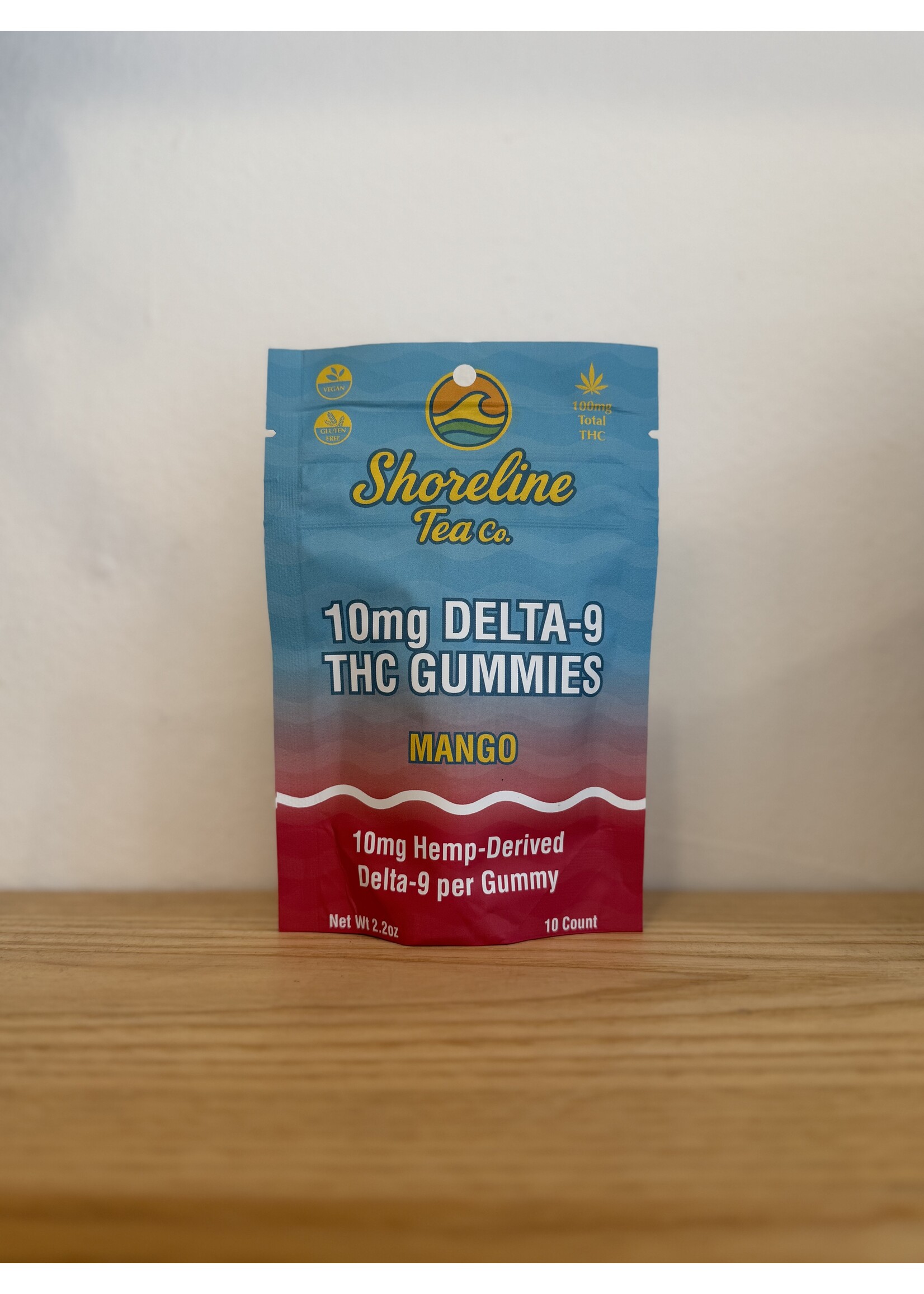 Shoreline Tea Co. Shoreline Tea Co. Mango Gummies 10 MG THC