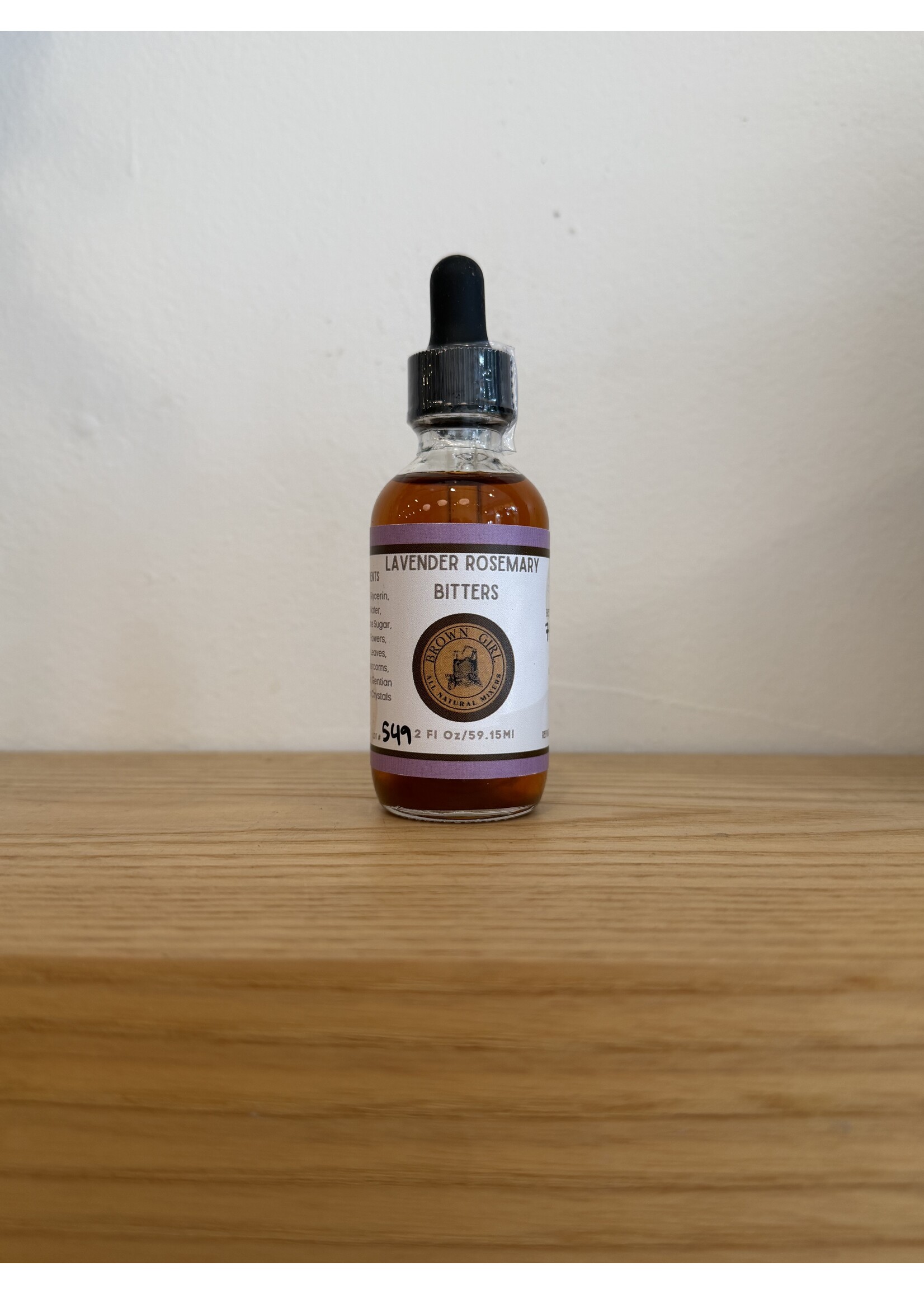Brown Girl Mixers Brown Girl Mixers Lavender Rosemary Bitters
