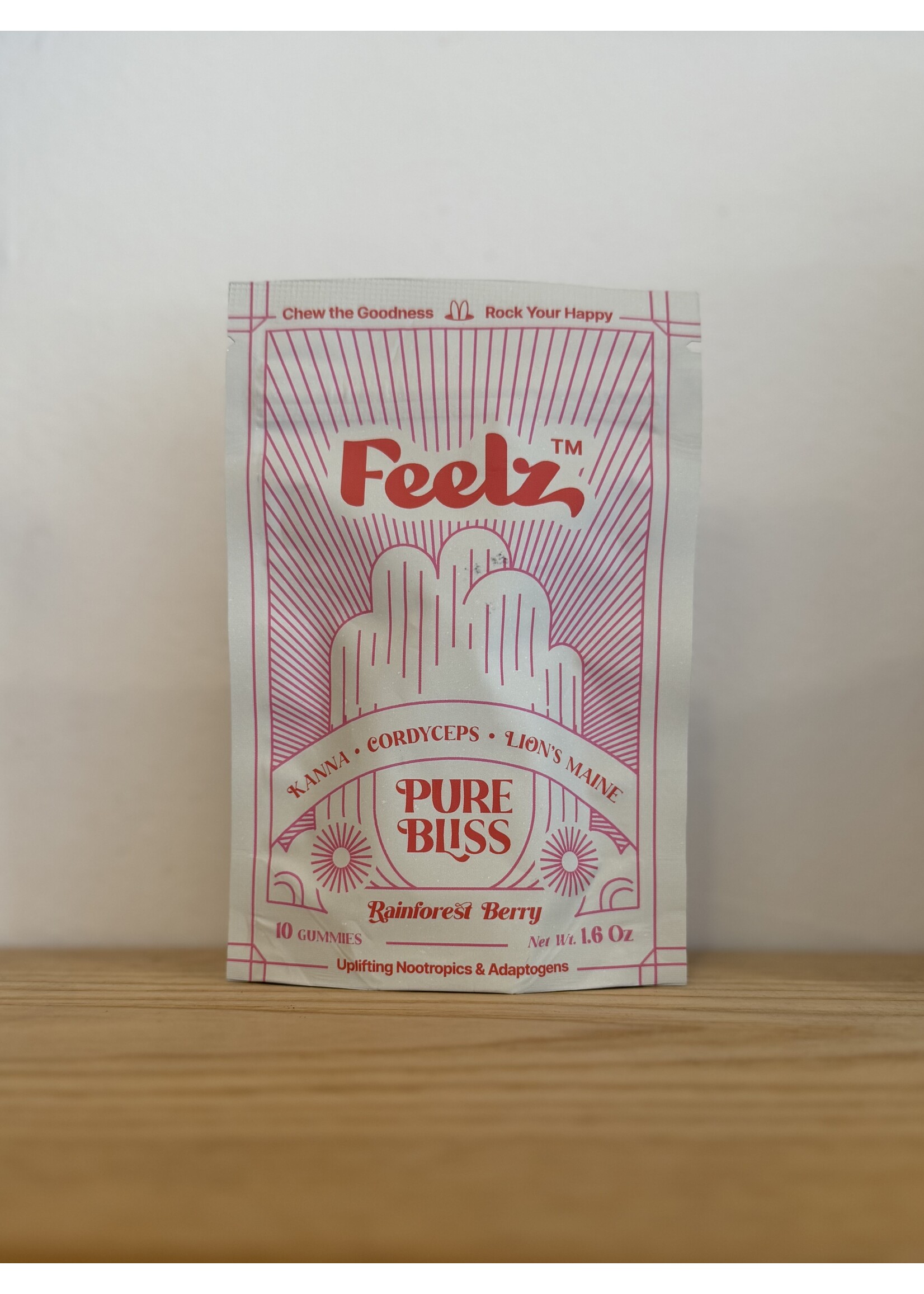 Feelz Feelz Pure Bliss Adaptogen + Nootropic Gummies