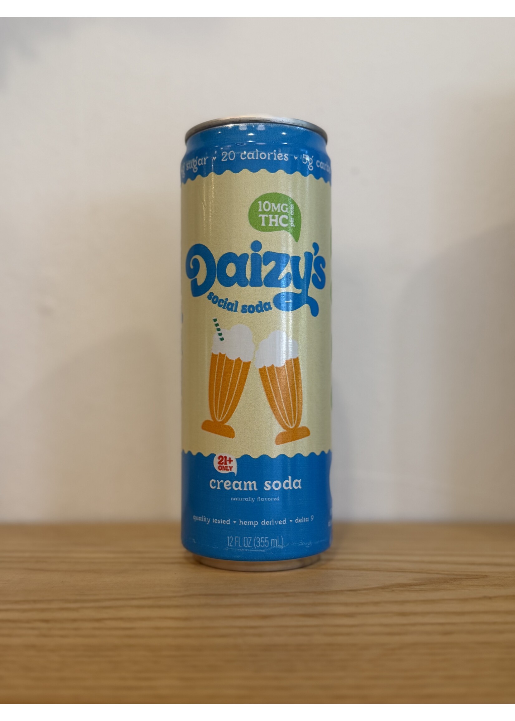 Daizy's Daizy's Cream Soda Social Soda 10mg THC