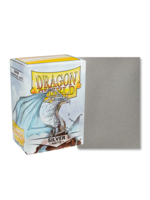 Dragon Shield Standard Size Card Sleeves: Matte Silver  (100)