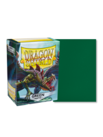 Dragon Shield Standard Size Card Sleeves: Matte Green (100)