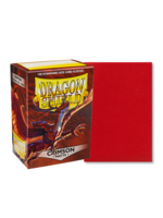 Dragon Shield Standard Size Card Sleeves:  Matte Crimson (100)