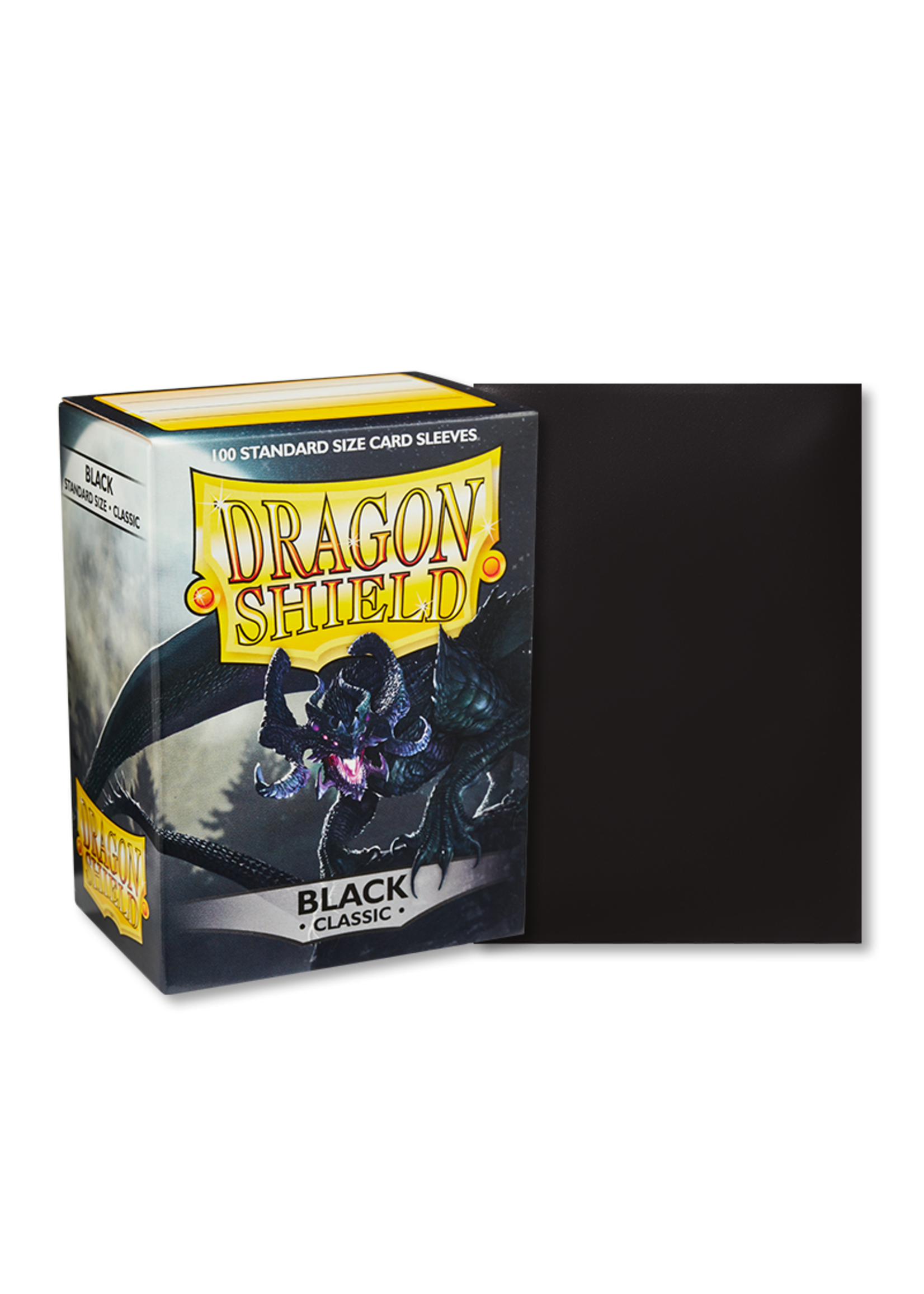 DragonShield Std Classic Black (100) - Game Nite