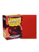 Dragon Shield Standard Size Card Sleeves: Classic Crimson (100)