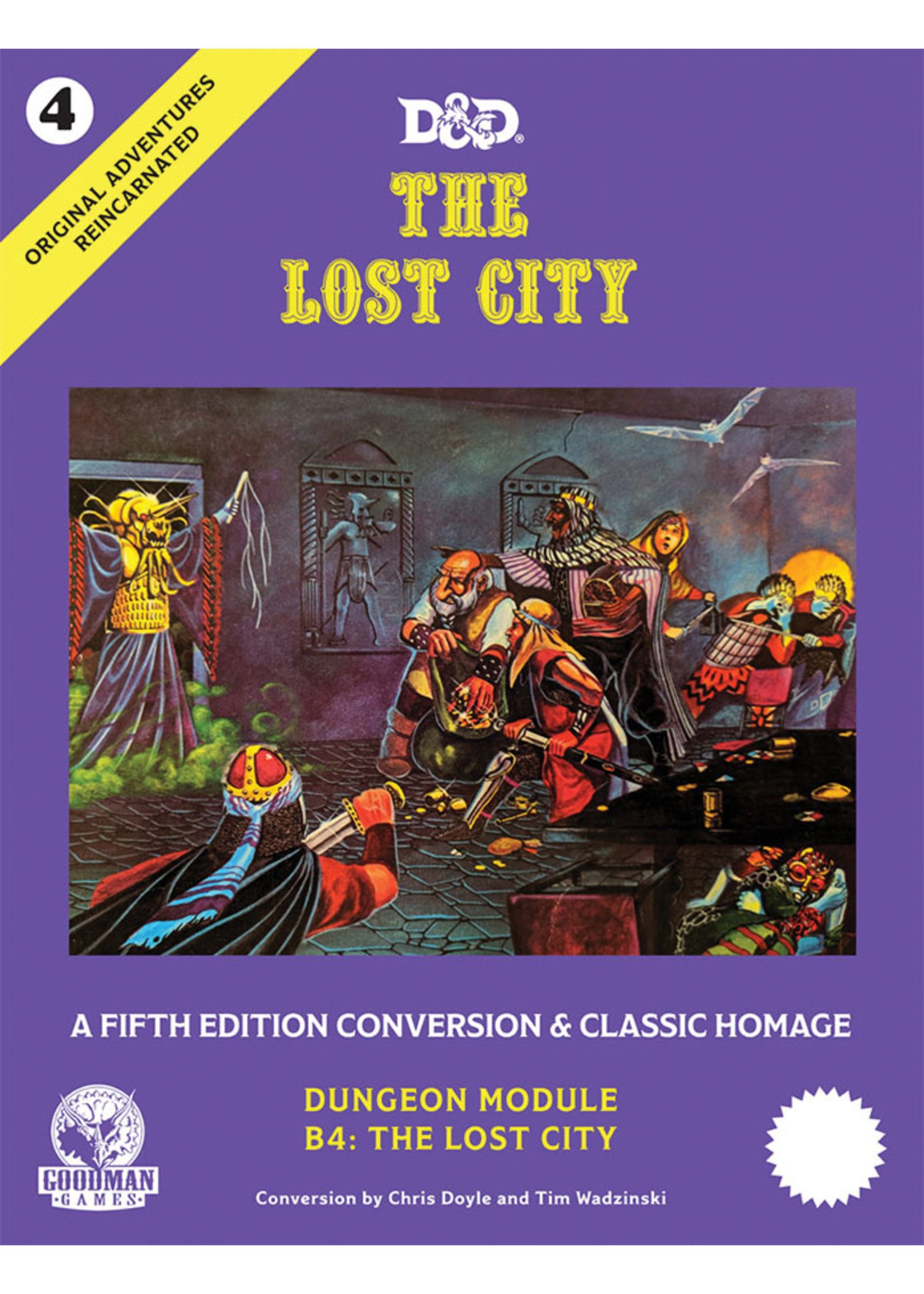 D&D: Original Adventures Reincarnated #4 - The Lost City