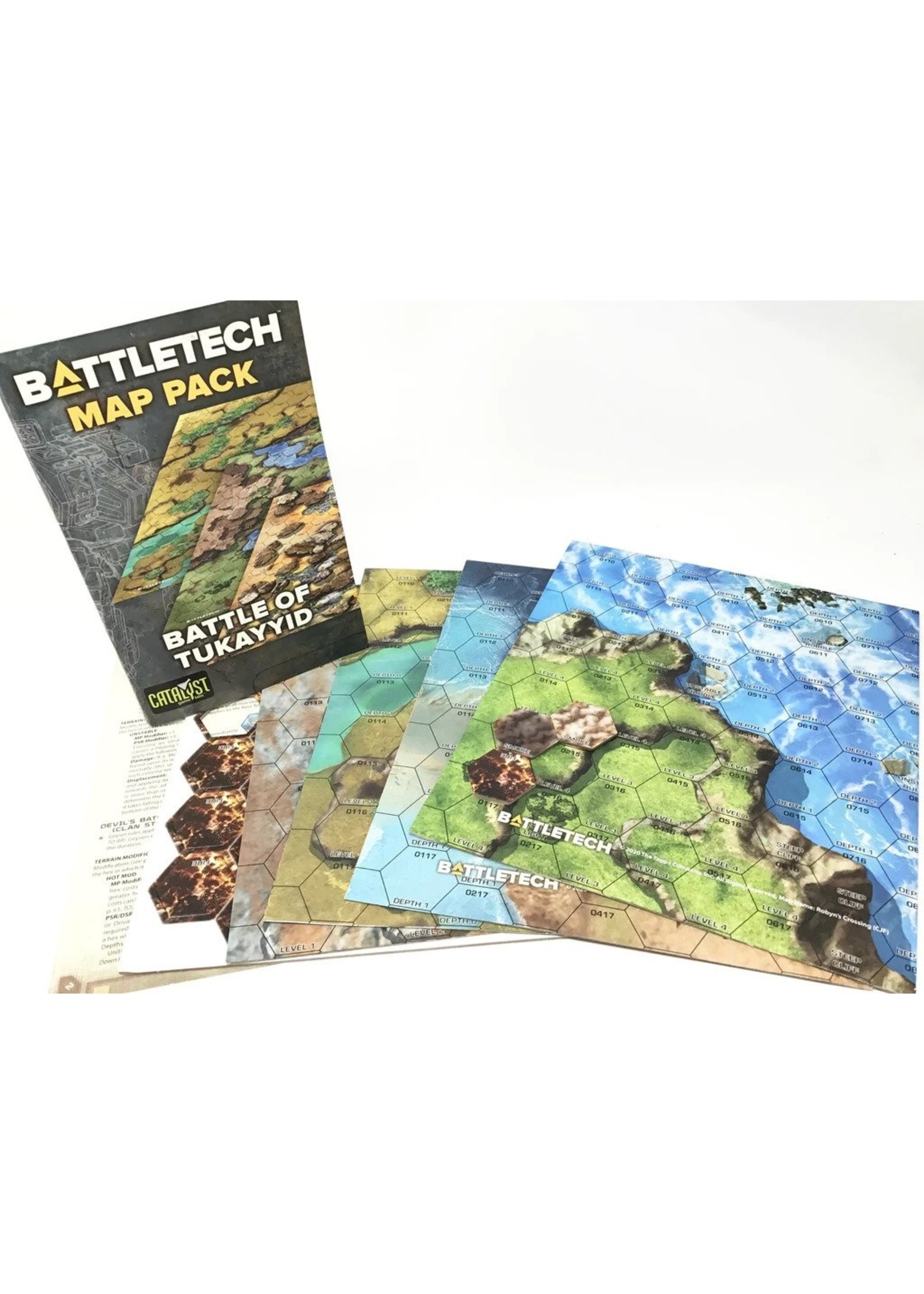 Catalyst Game Labs BattleTech Map Set Tukayyid