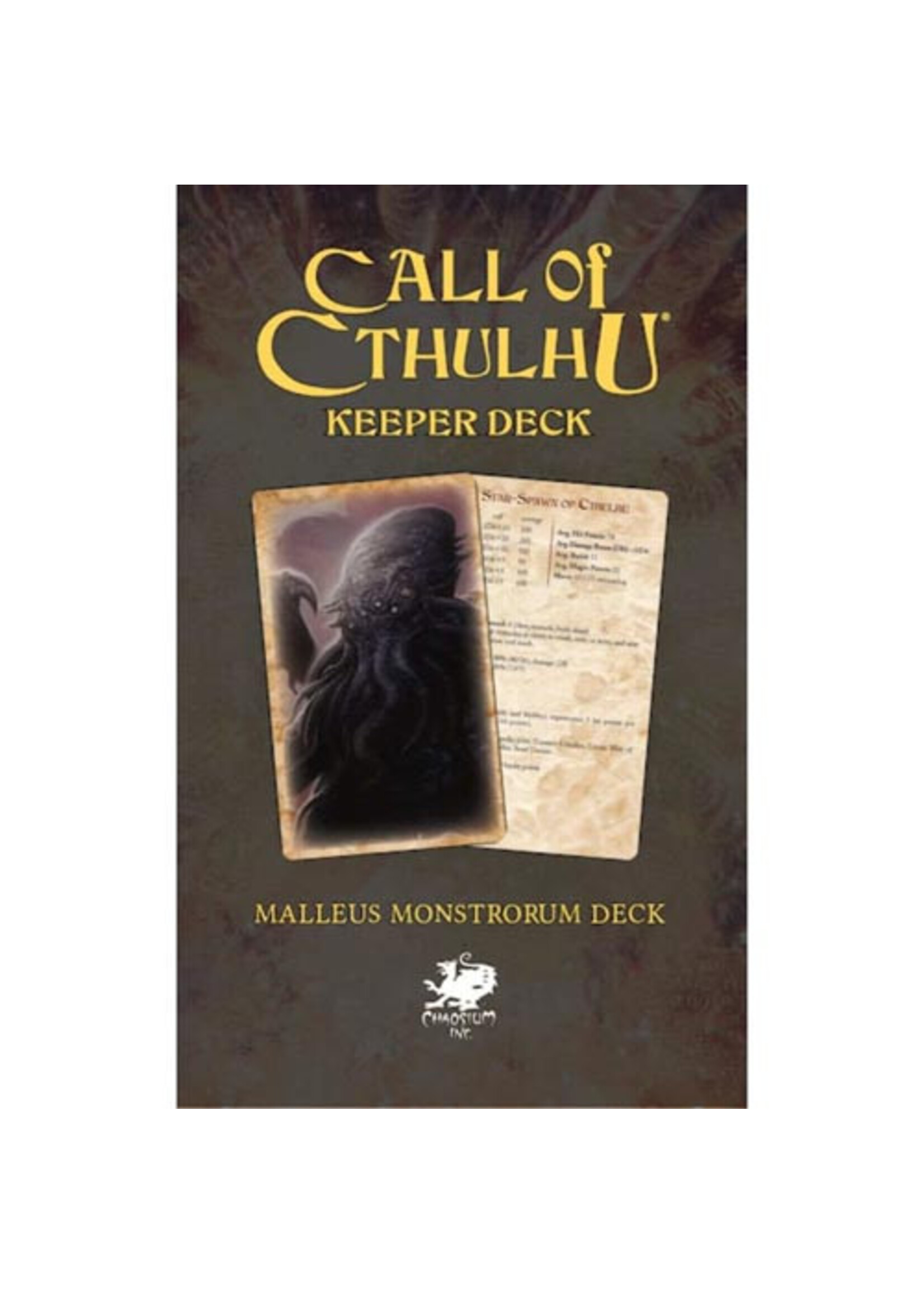 Call of Cthulhu RPG (7e): Keeper Deck Malleus Monstrorum