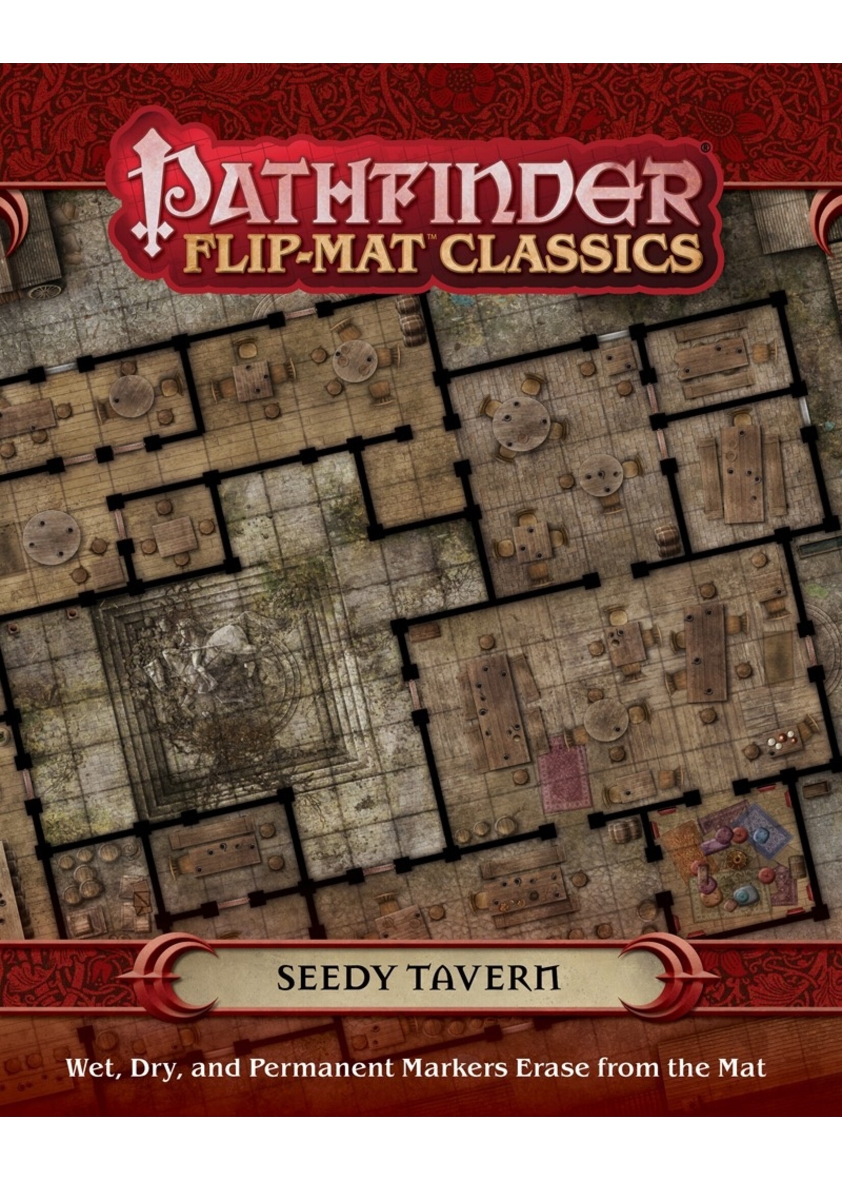 Paizo Publishing Pathfinder Flip-Mat Classics: Seedy Tavern