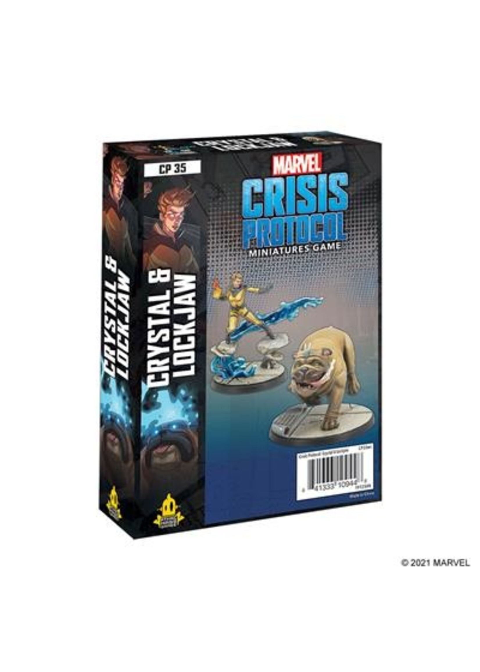 Marvel: Crisis Protocol - Crystal and Lockjaw Character Pack