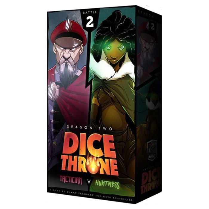 Dice Throne Season 2 Box 2 Tactician vs Huntress Game Nite