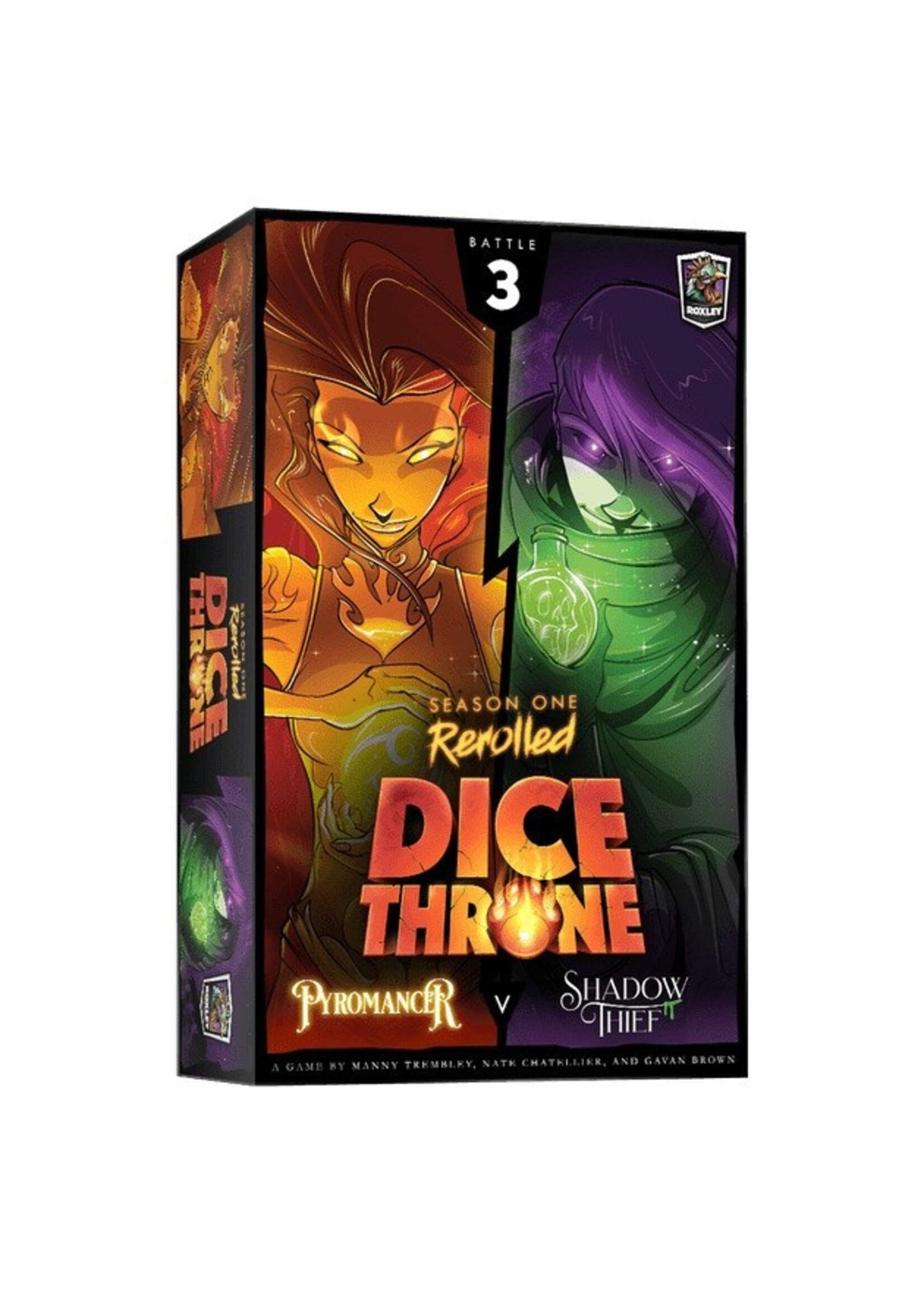 Dice Throne: Season 1 Rerolled - Box 3 - Pyromancer vs Shadow Thief