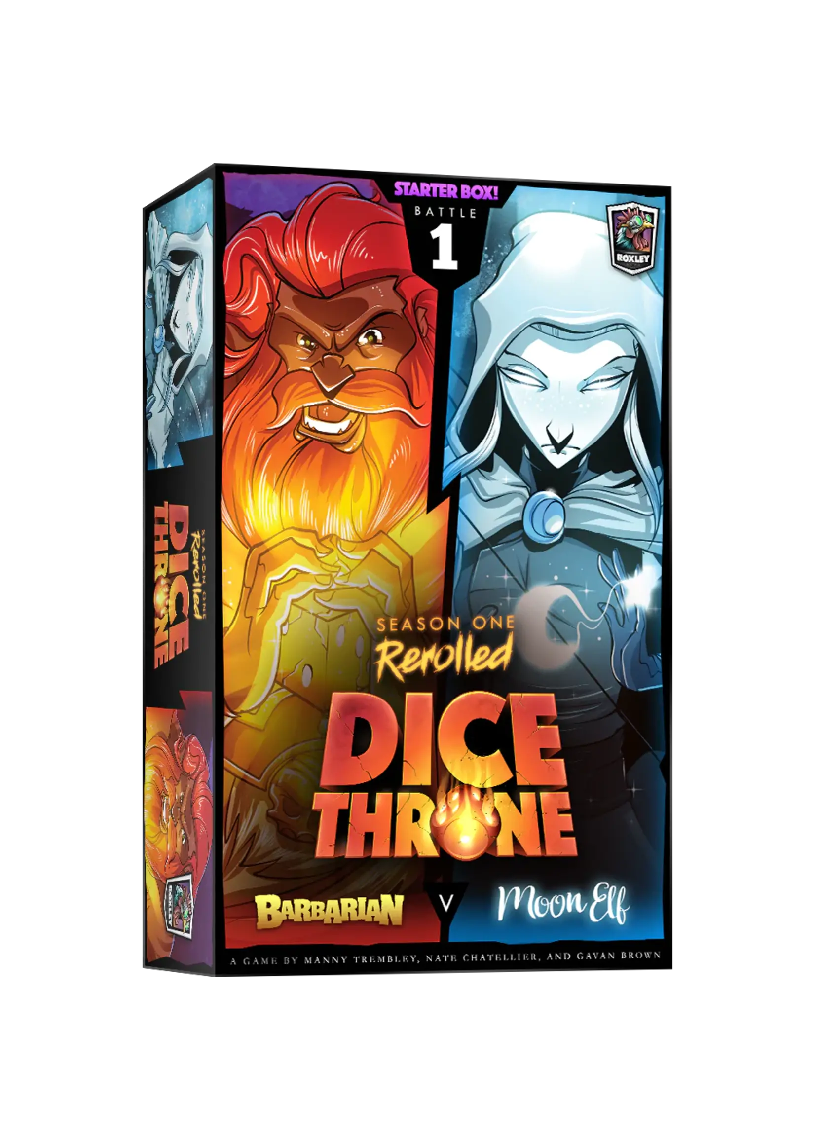Dice Throne: Season 1 Rerolled - Box 1 - Barbarian vs Moon Elf