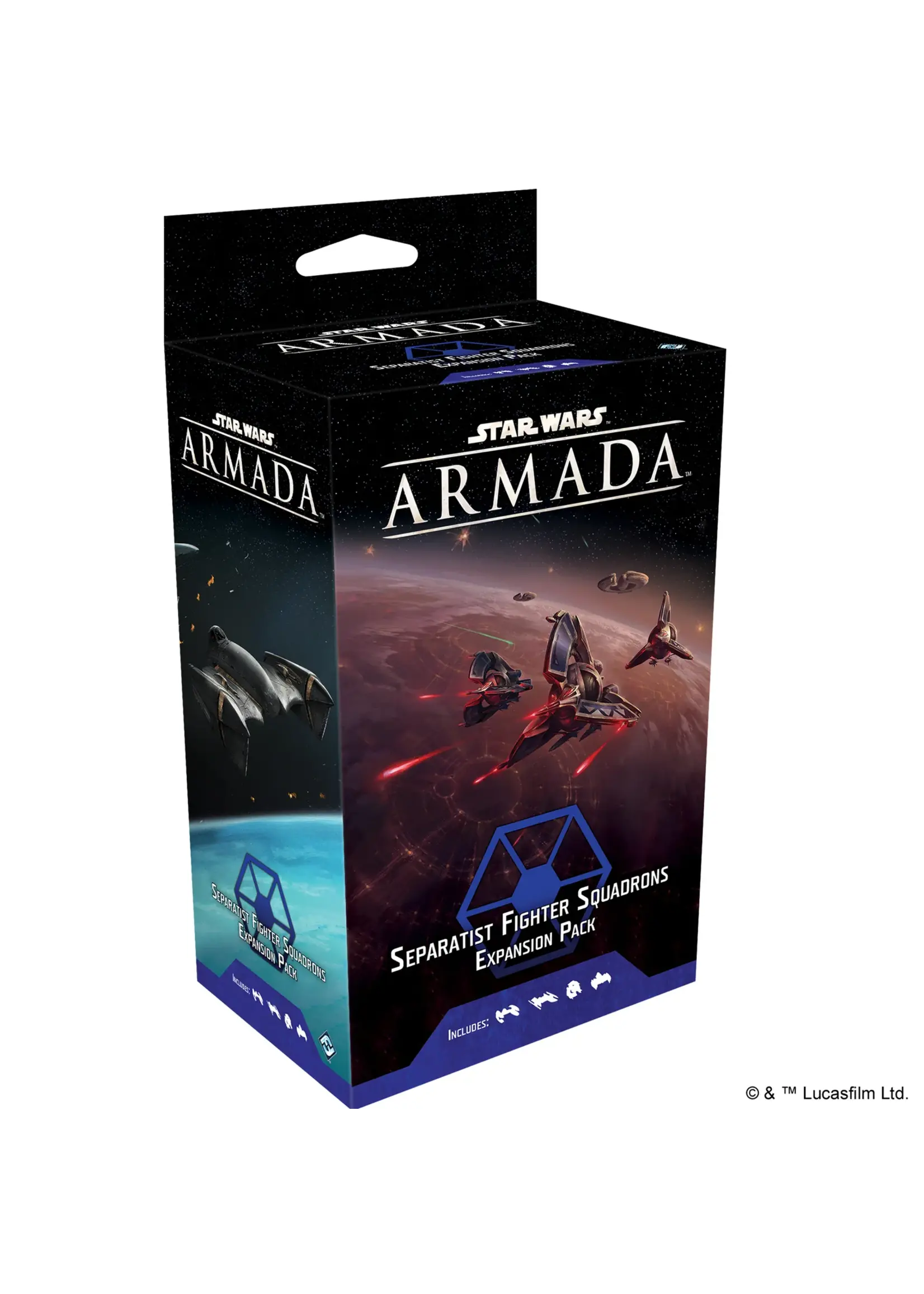 Star Wars Armada: Separatist Fighter Sqd Pack