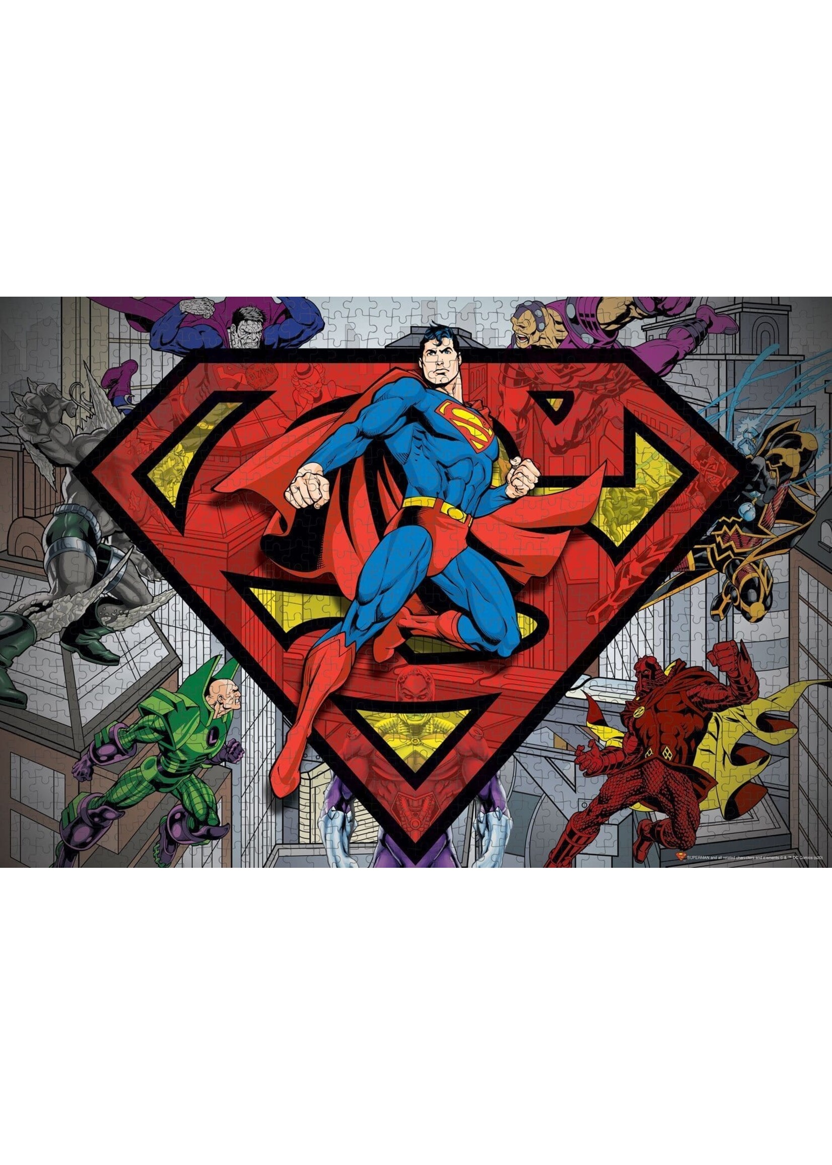 Paper house productions Superman and Villains 1000 Piece Puzzle