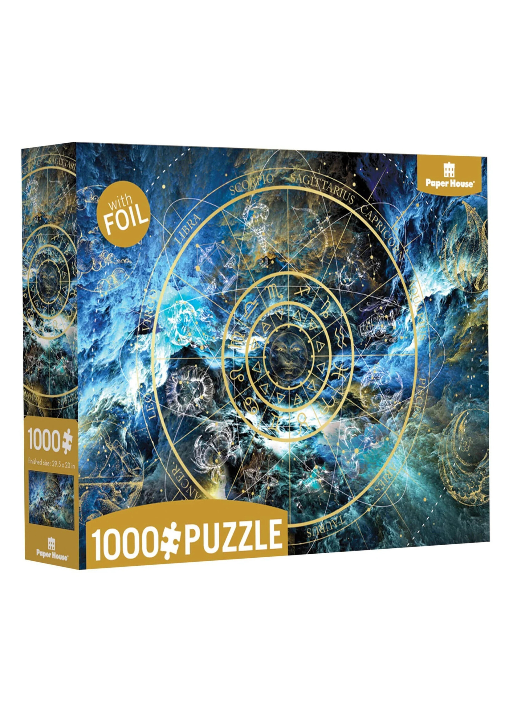 Paper house productions Look to the Stars Foil 1000 piece Puzzle