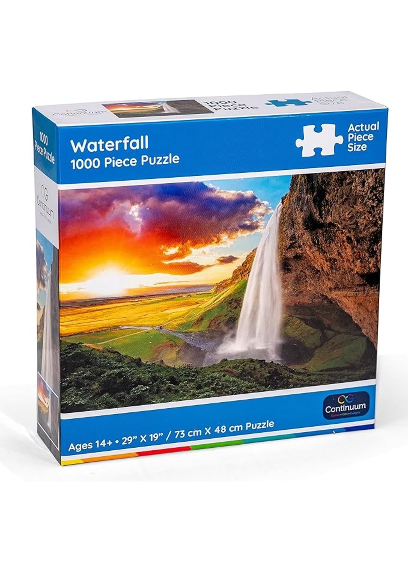 Continuum Games 1000 Piece Puzzle - Waterfall