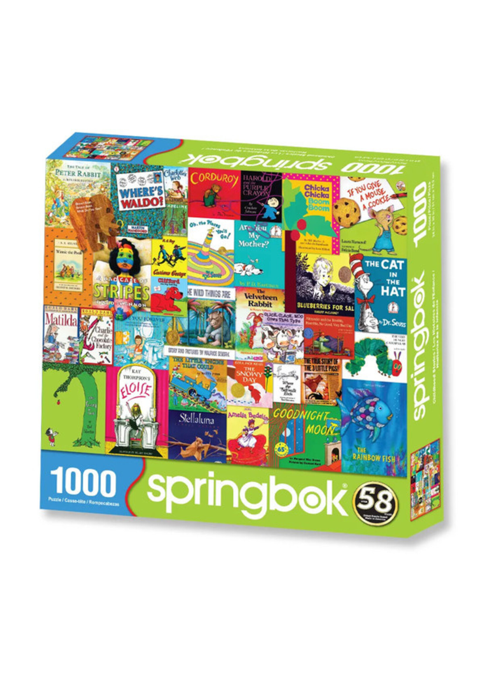 Springbok Puzzle Puzzle: Childhood Stories Jigsaw Puzzle 1000 Pieces
