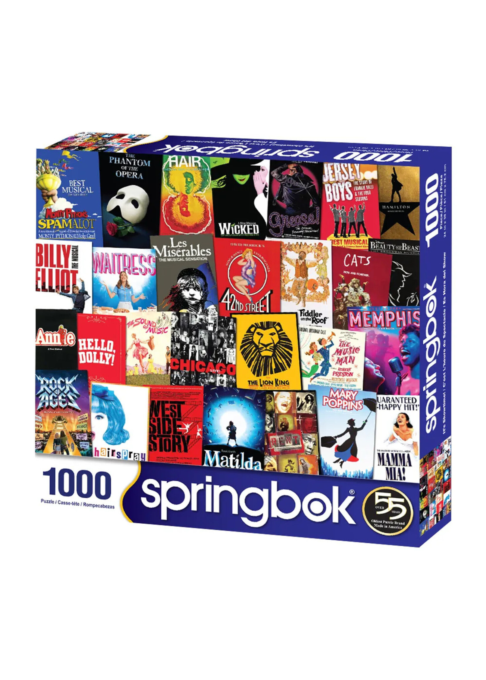 Springbok Puzzle Puzzle: It's Showtime 1000 Piece Jigsaw Puzzle