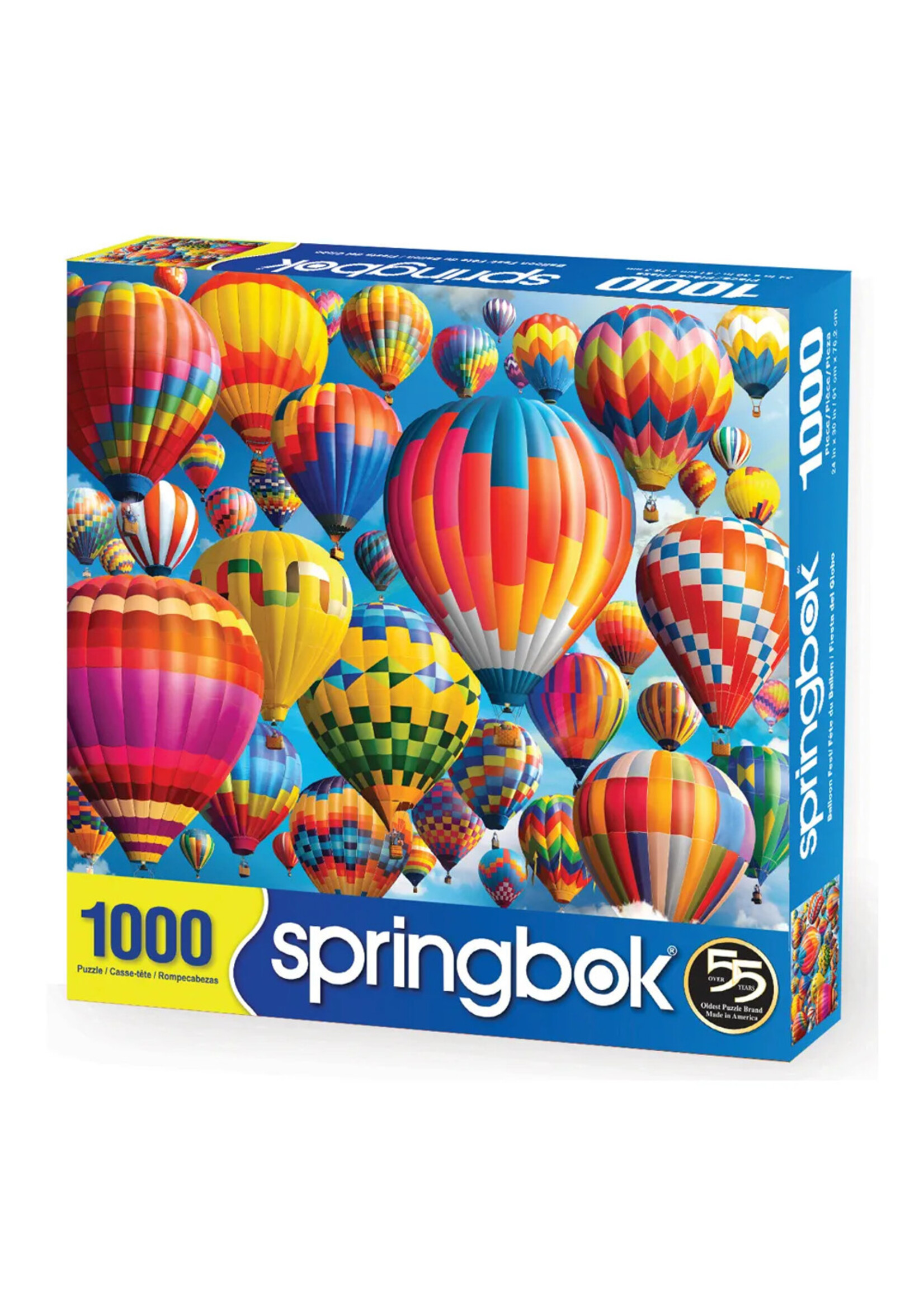 Springbok Puzzle Puzzle: Balloon Fest 1000 Piece Jigsaw Puzzle