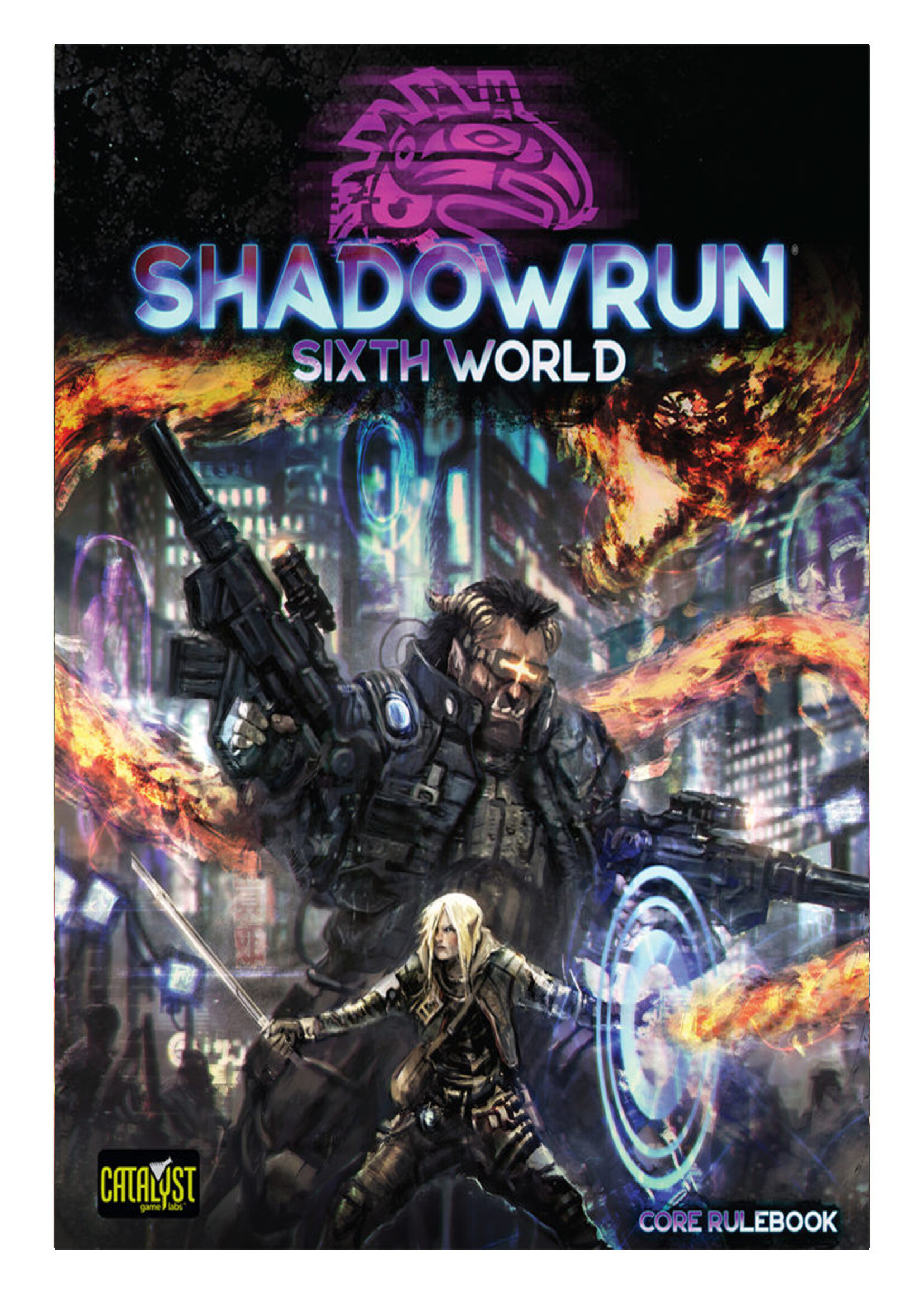 Catalyst Game Labs Shadowrun: 6th Edition Core Rulebook (Sixth World)