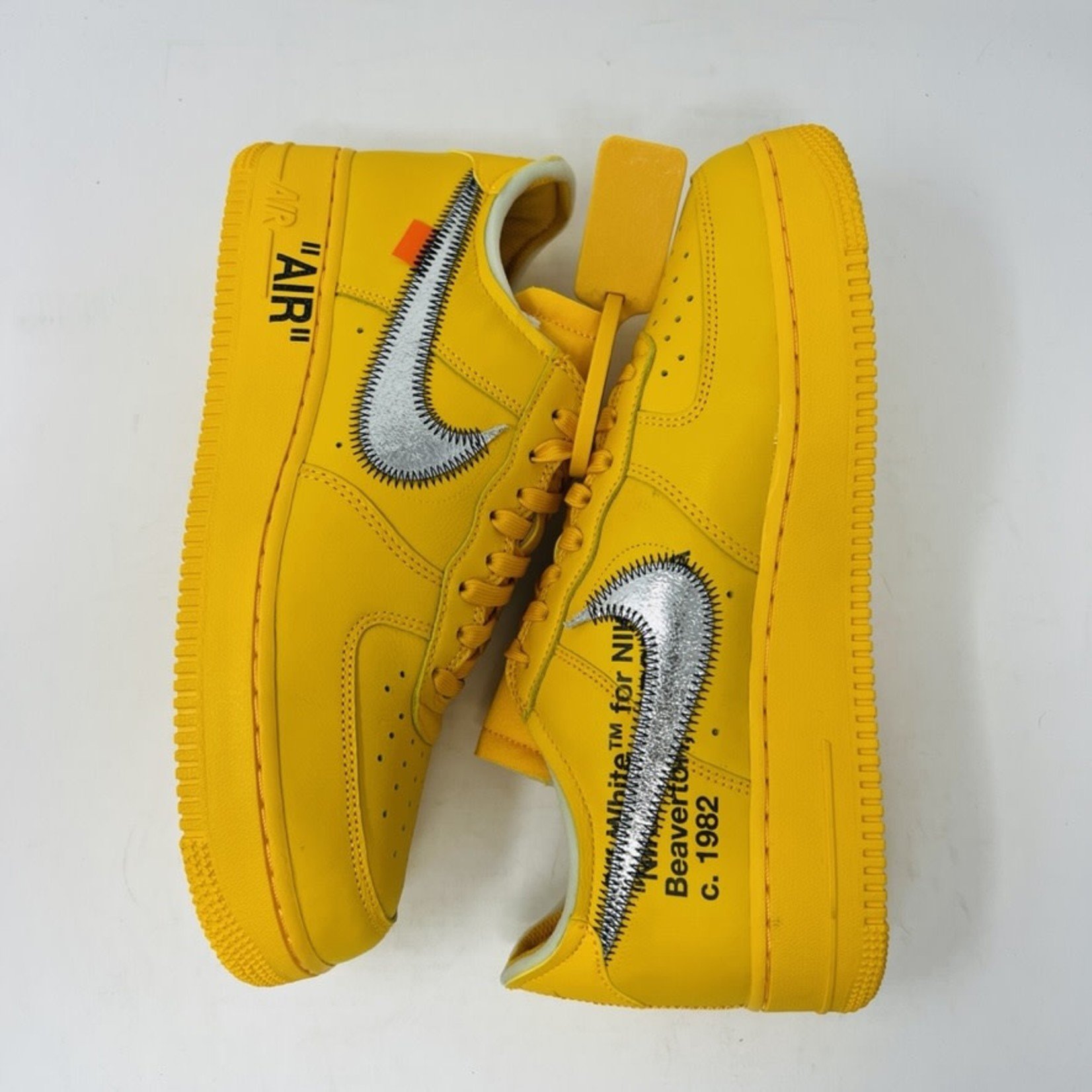 Nike Nike Air Force 1 Low Off White University Gold