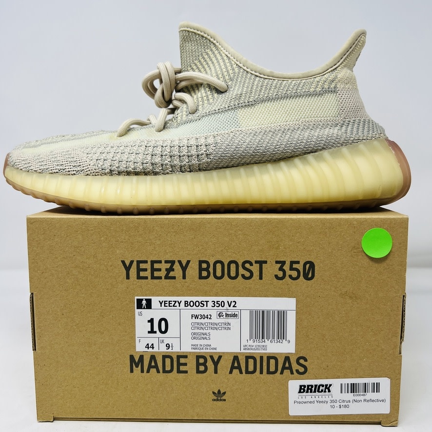 Buy adidas Yeezy Boost 350 V2, Citrin/Citrin/Citrin, 17 at