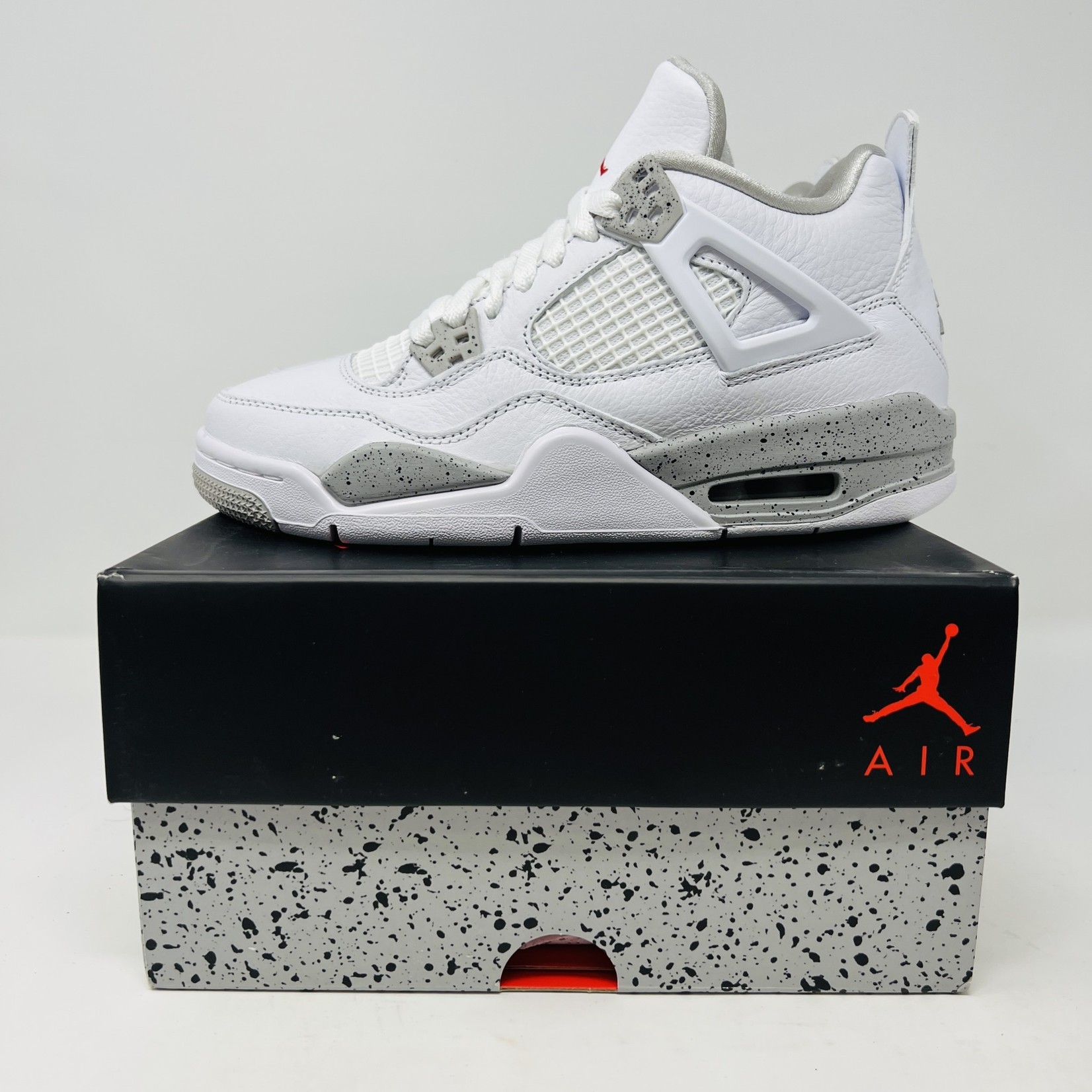 Jordan 4 White Oreo GS Holy Ground Sneaker Shop Buy Sell Trade Sneakers