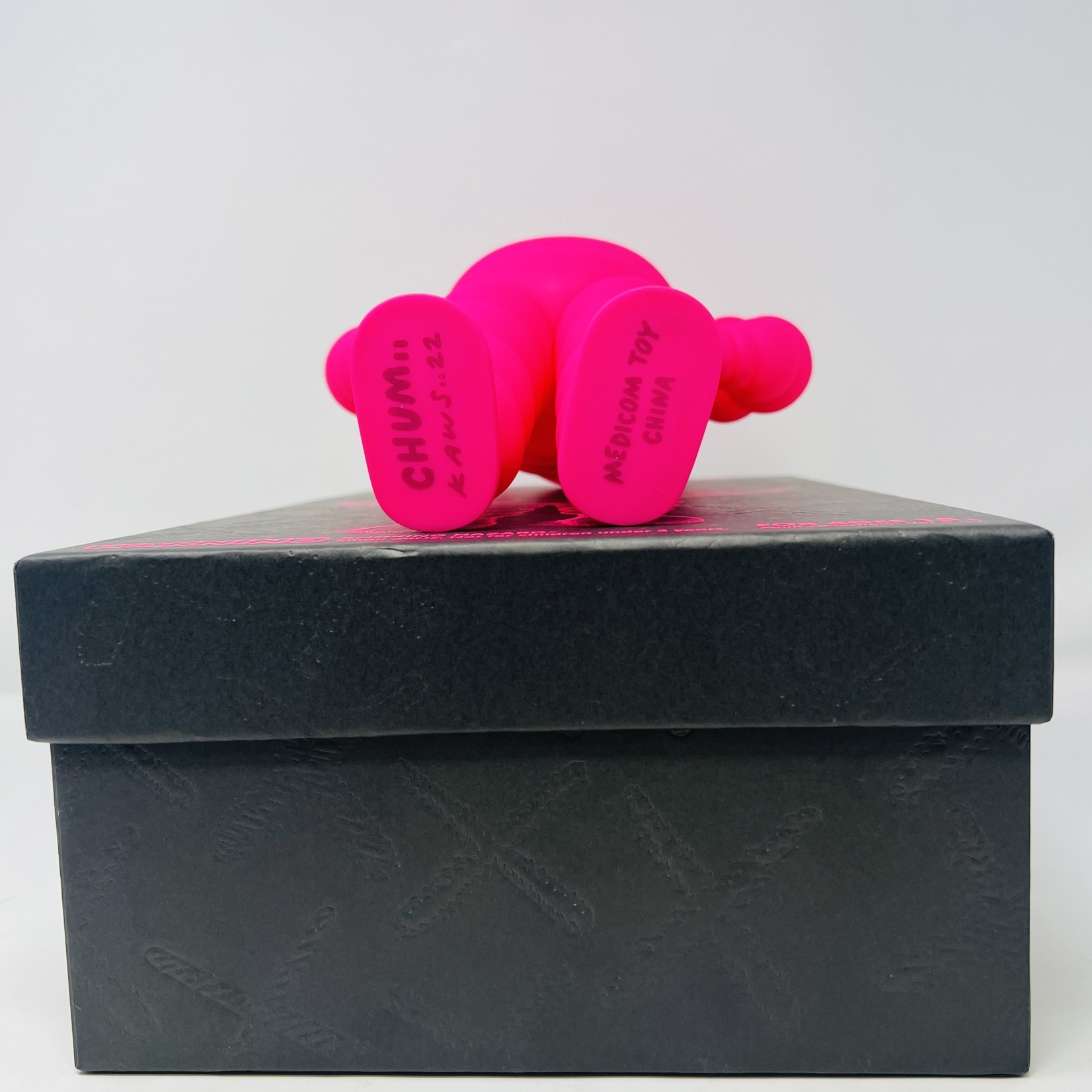 KAWS Chum Vinyl Figure Pink (2022)