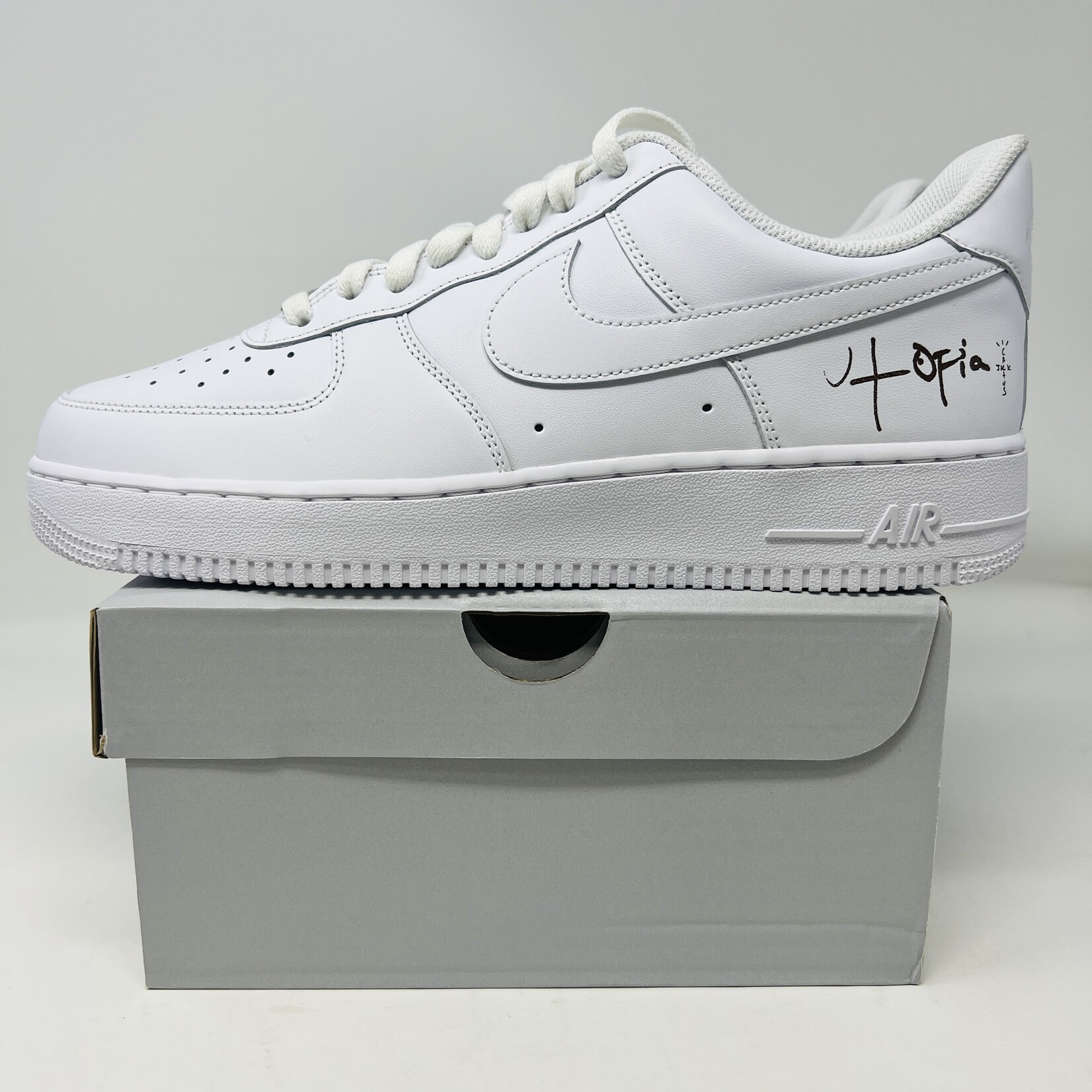 Nike Air Force 1 Low '07 Black White for Sale, Authenticity Guaranteed